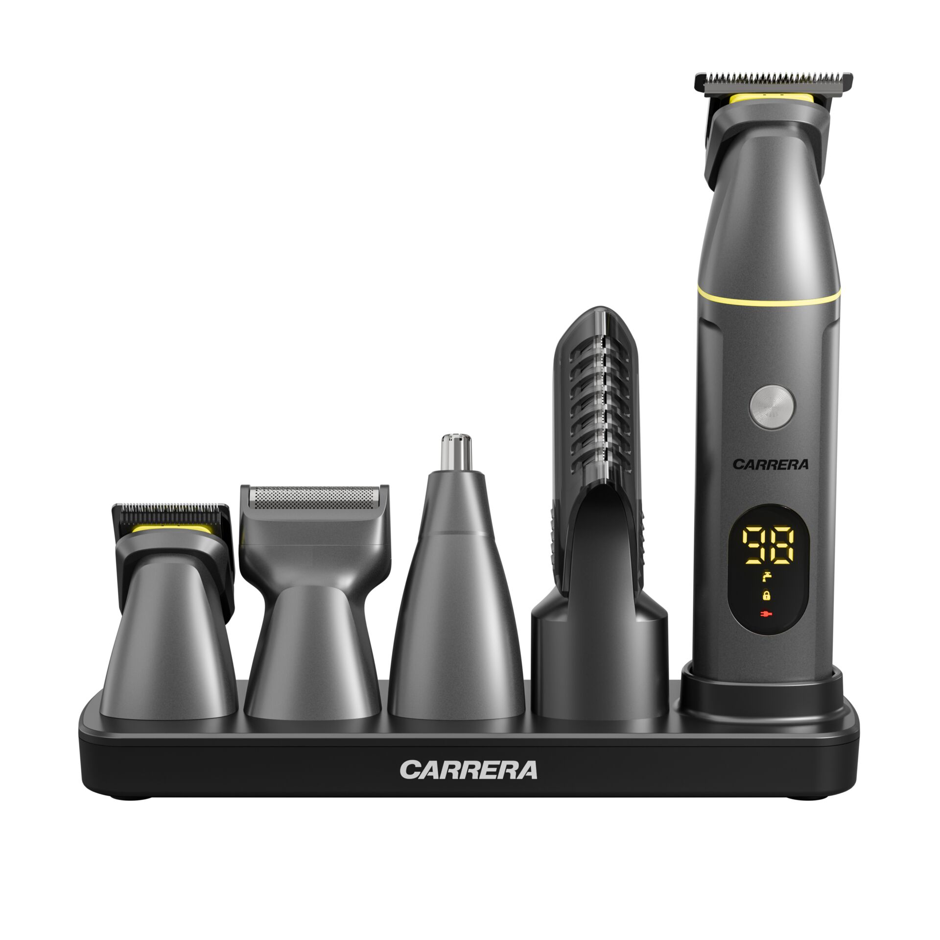 Haartrimmer, Körperpflege, All-in-One, Ladegerät, Digitaldisplay
