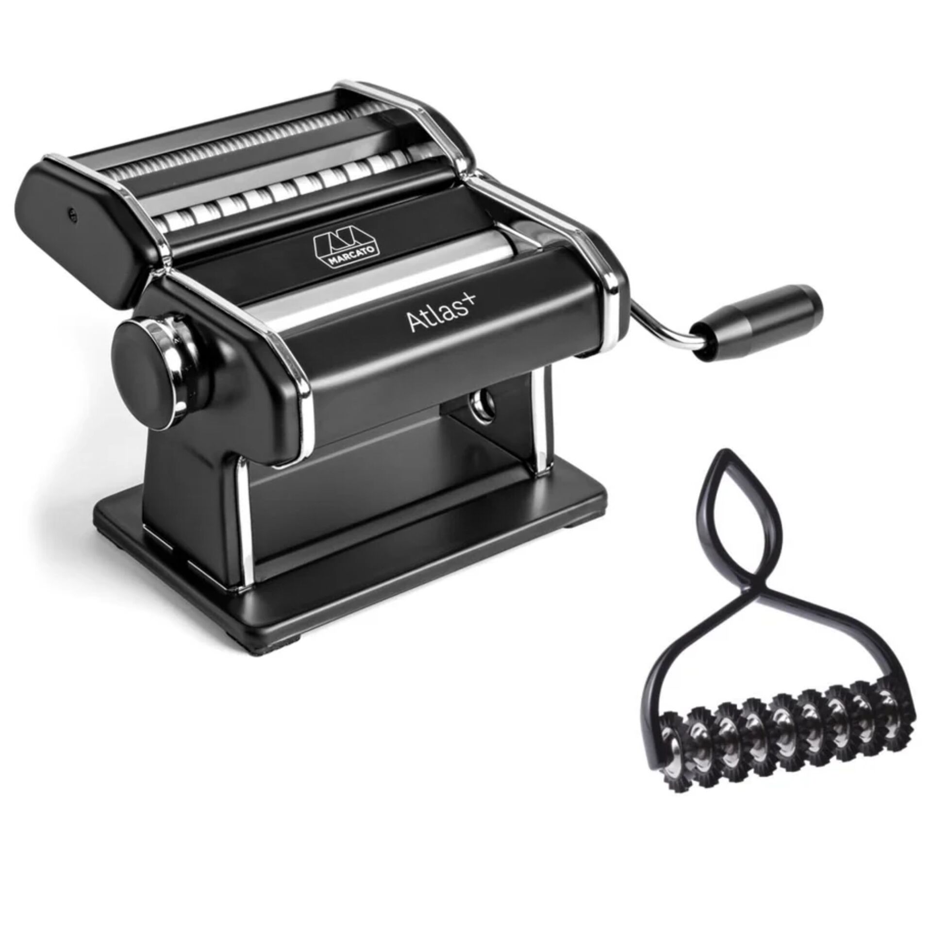 Pasta machine, Manuelle Pasta, Nudelmaschine, Spaghetti-Ausführung, Schwarz