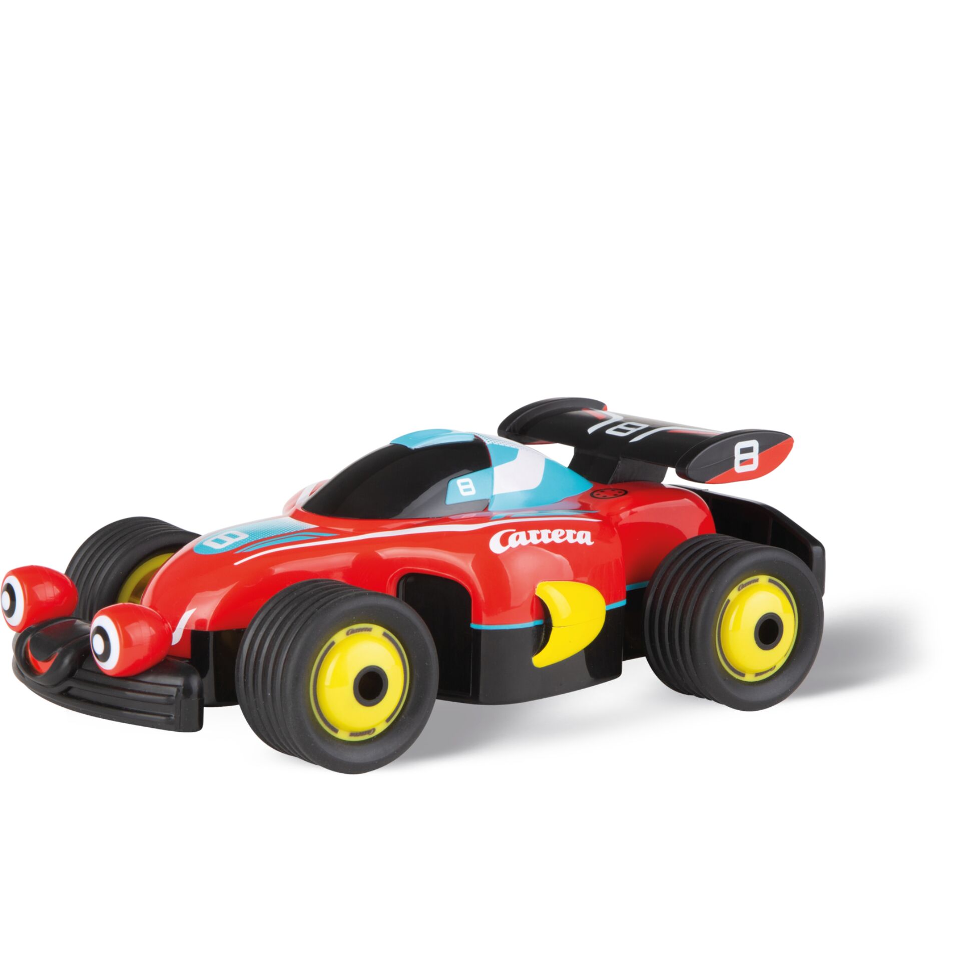 Spielzeugauto, Rennwagen, Gelbe Räder, Rot, Carrera