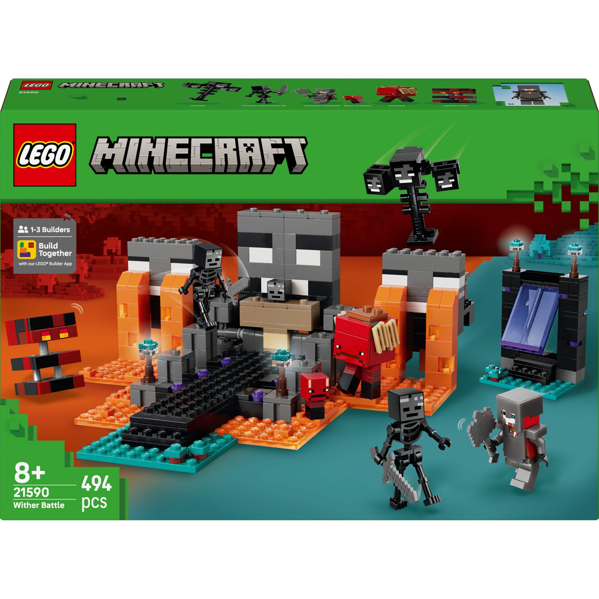 Minecraft, Lego, Konstruktion, Bauklotz, Set 494 Teile
