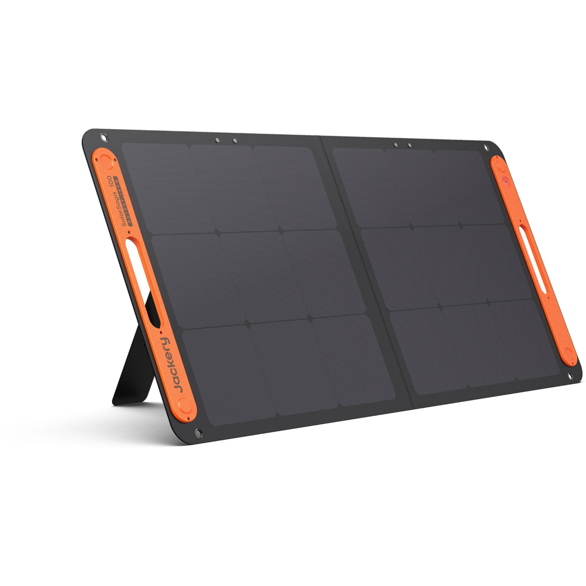 Solarmodul, Packsatz, Solarpanel, Tragstütze, Orange Akzente