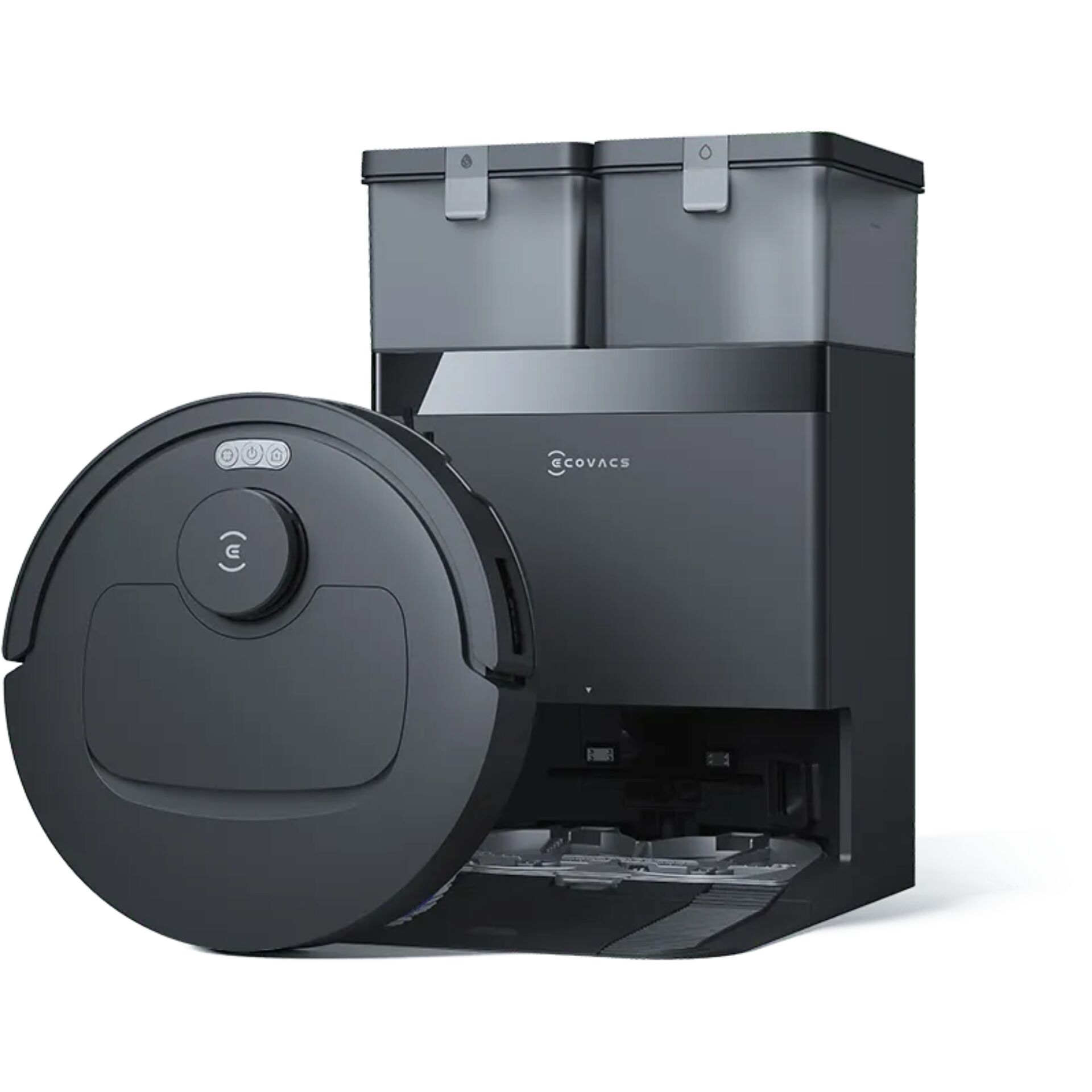 Saugroboter, Robot vacuum, Autonomer Staubsauger, WLAN Staubsaugerroboter, Docking-Station