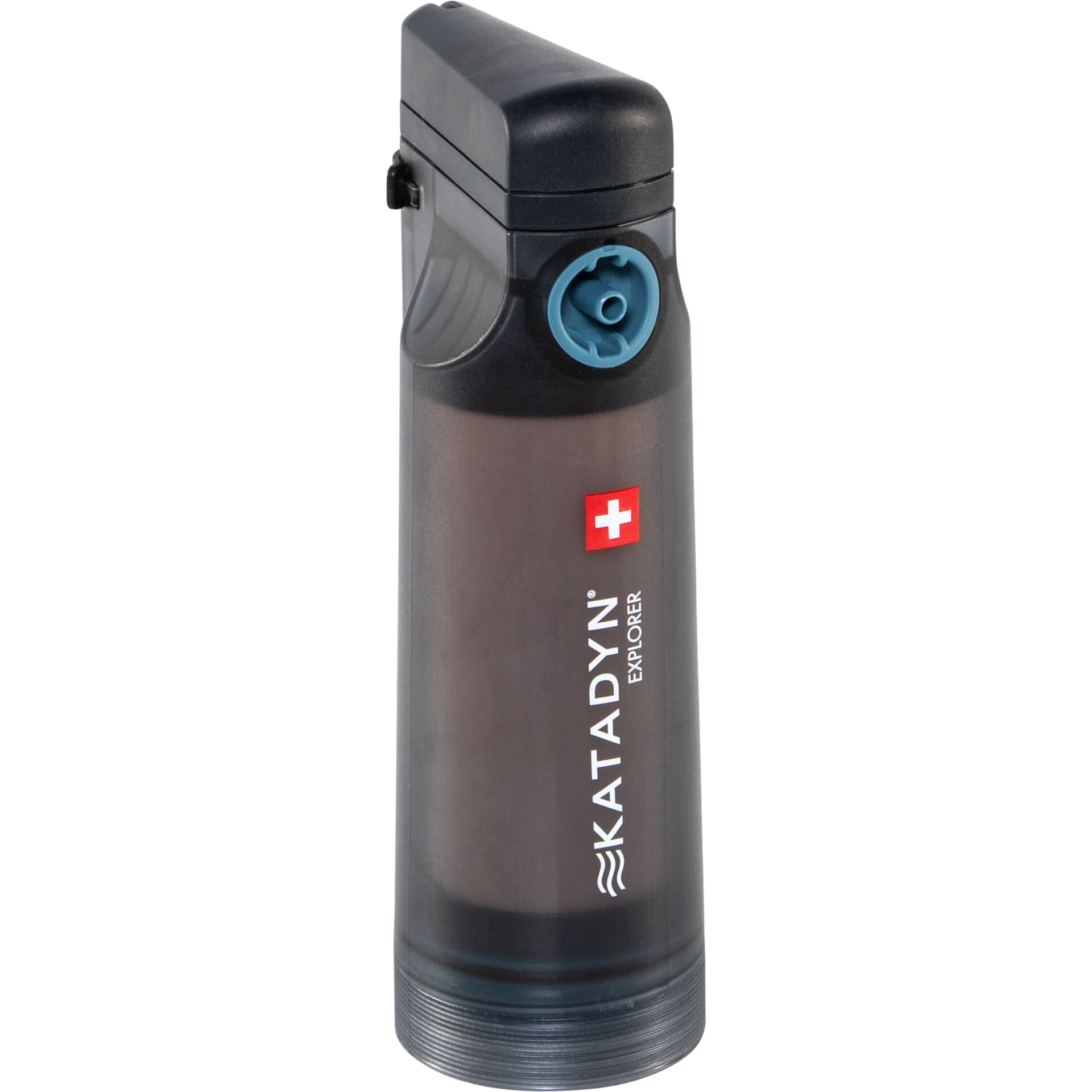 Wasserflasche, Sportflasche, Trinkflasche, Auslaufsicher, Schweiz-Logo