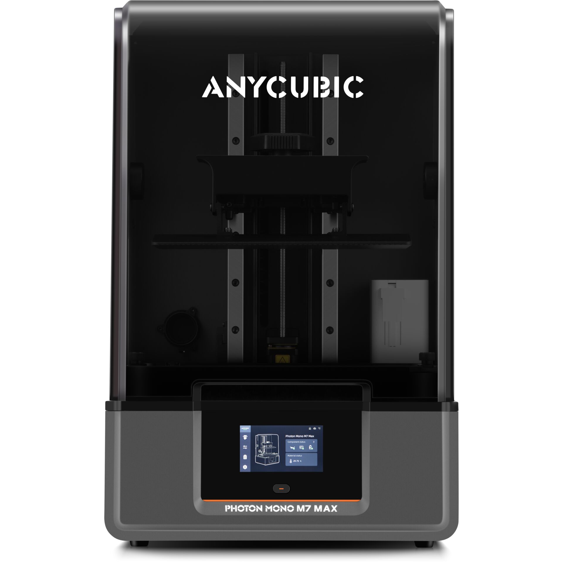 3D-Drucker, FDM, schwarz, transparent