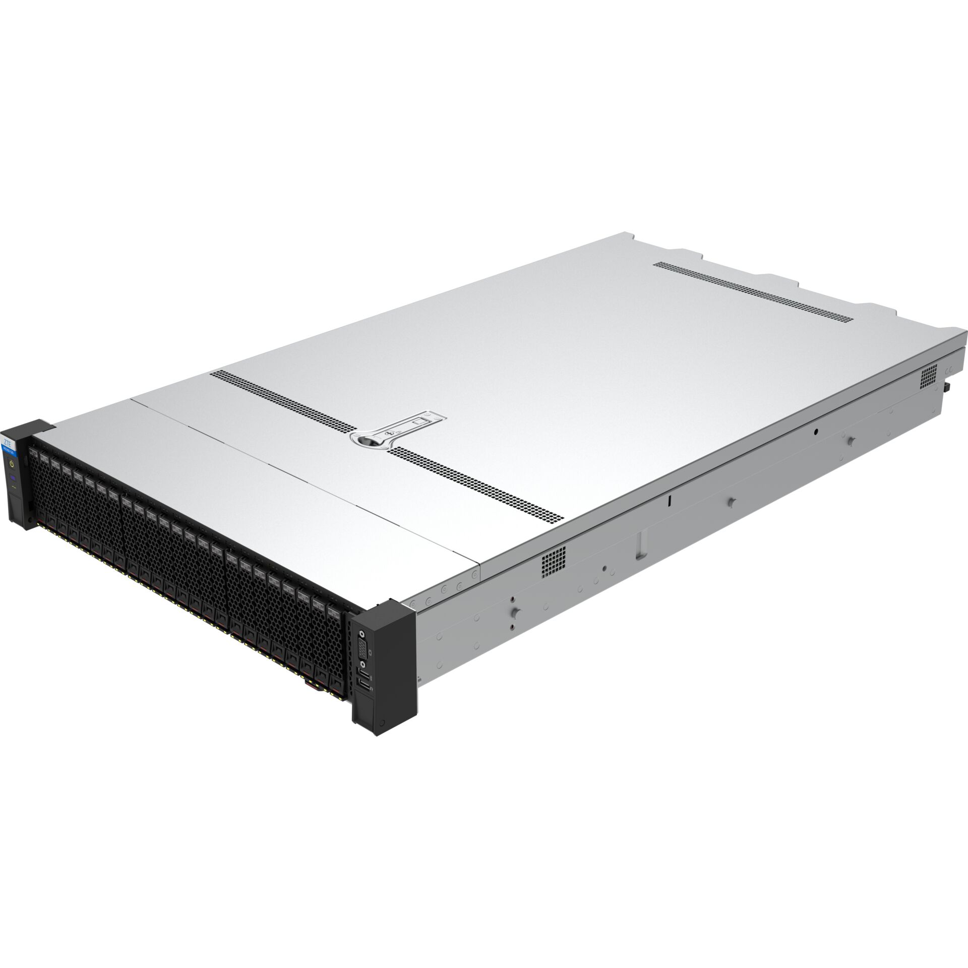 Servermodul, Rackmount, 2U-Server, Frontpanel, Belüftungsgitter