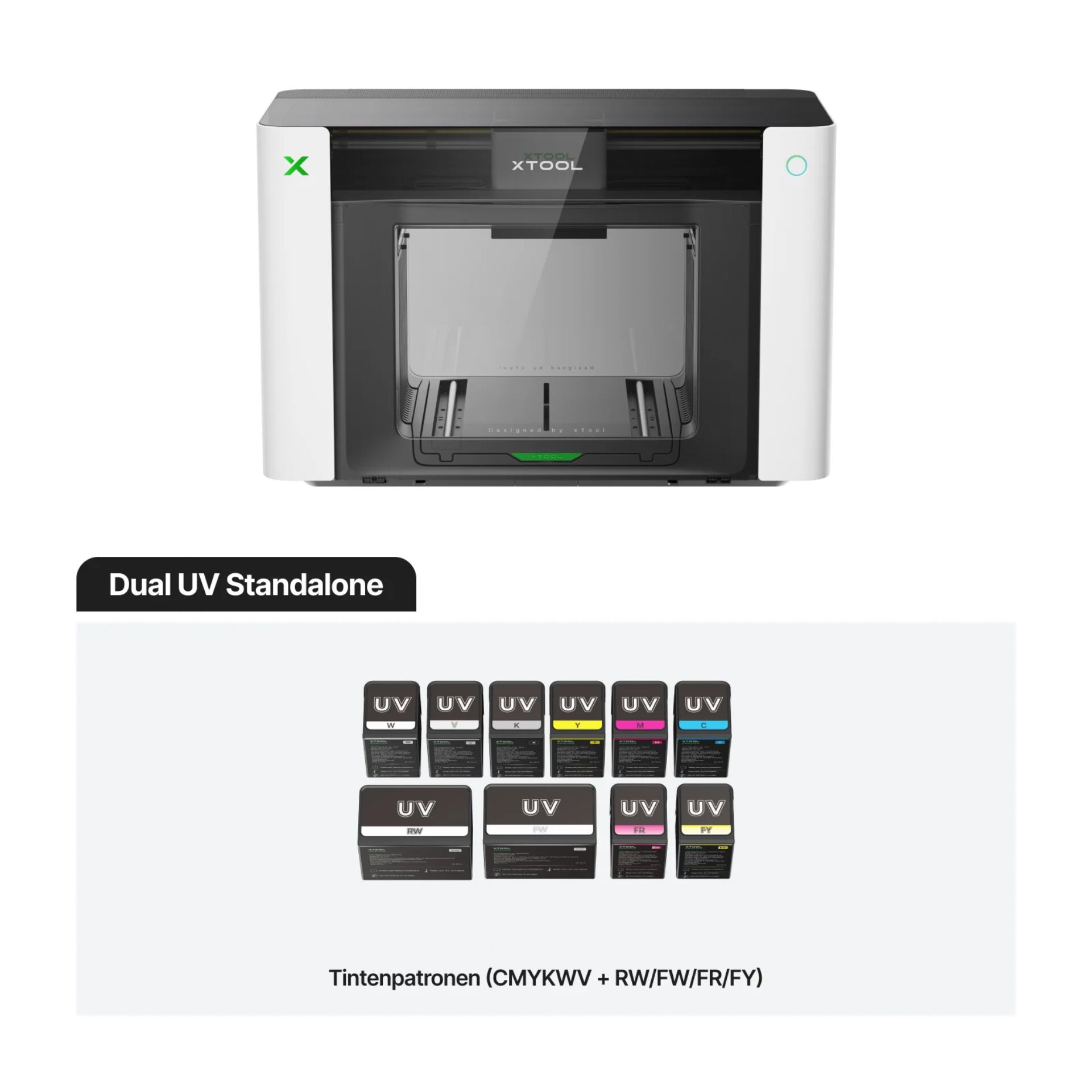 3D-Drucker, UV-Druck, Standalone, Tintenpatronen, CMYK