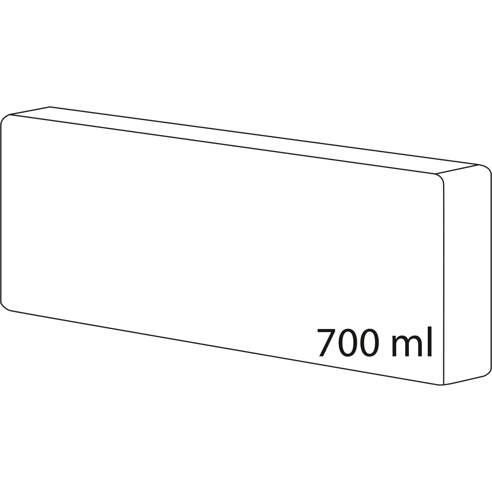 700 ml, Box, Verpackung, Karton, Rechteck