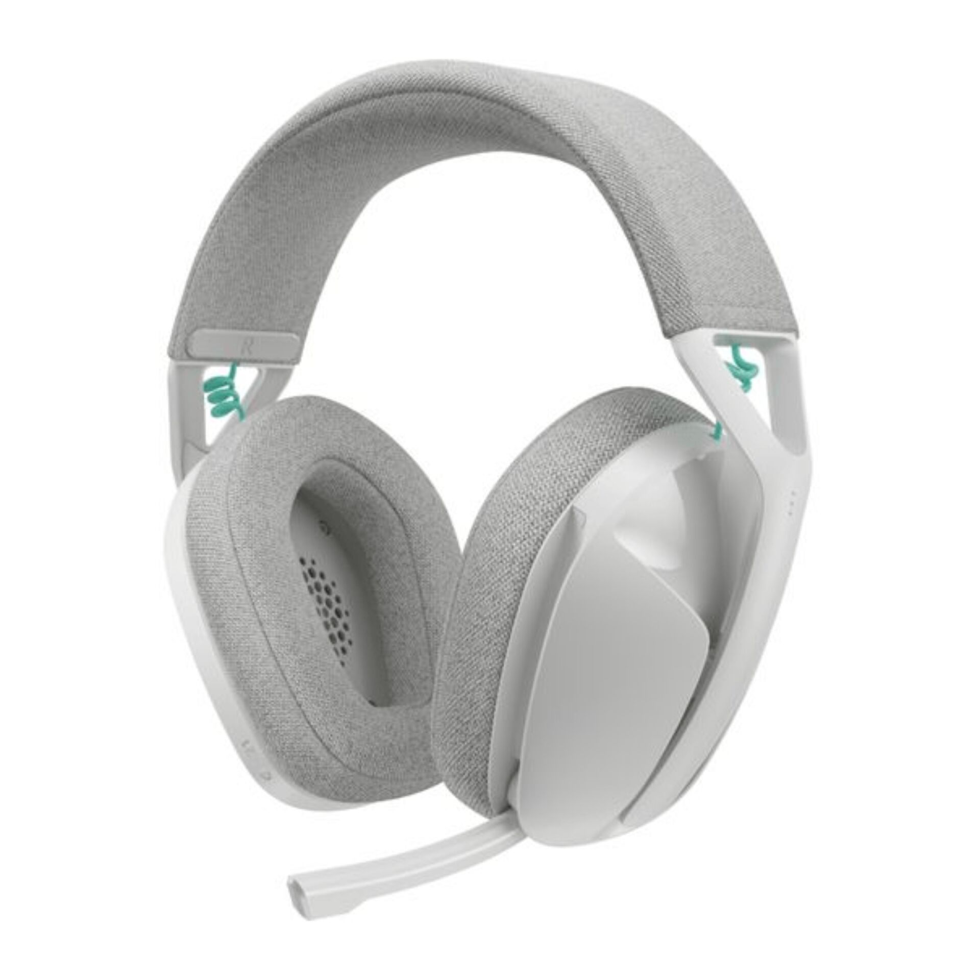 kopfhörer, over-ear, kabelgebunden, mikrofon, grau