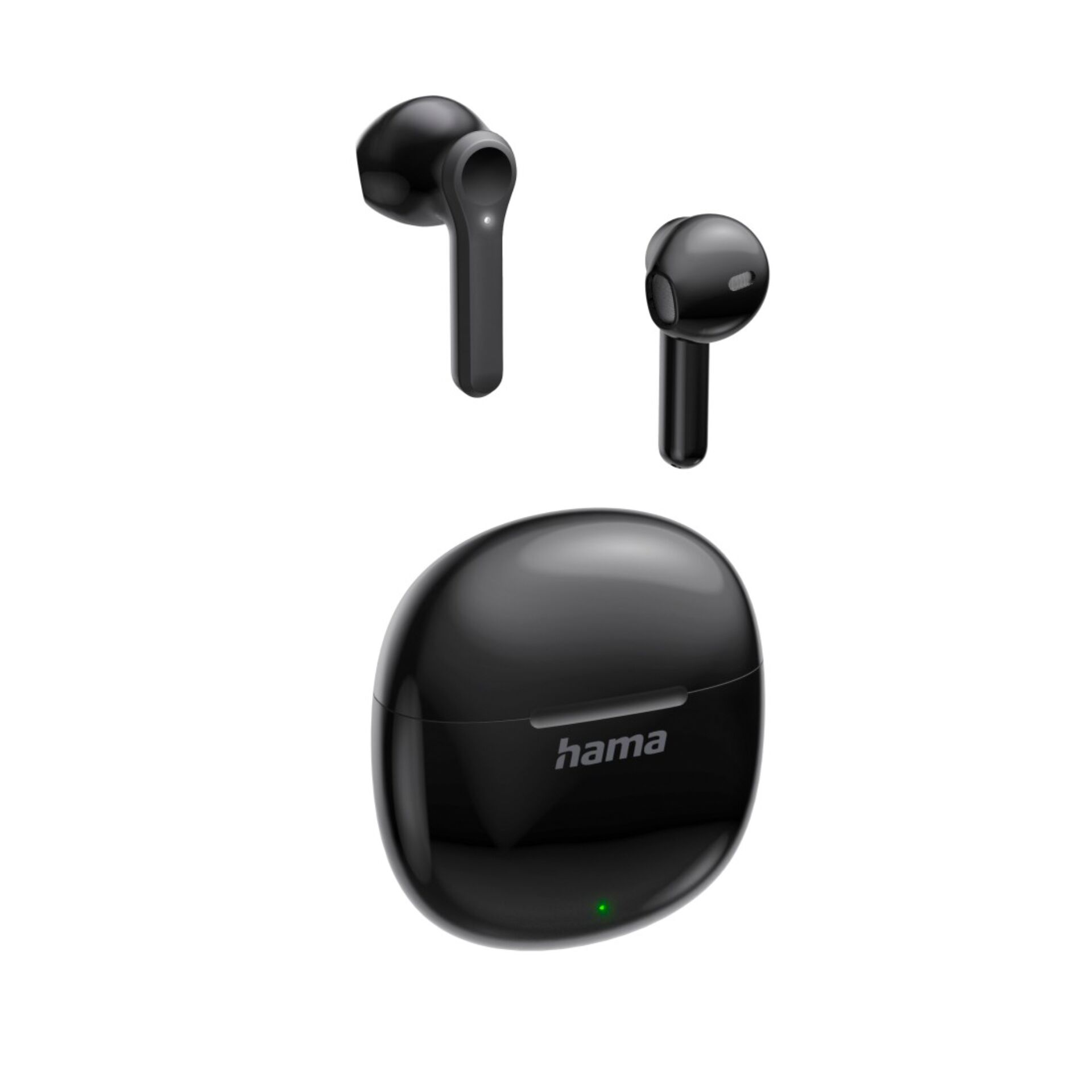 Kopfhörer, In-Ear, Bluetooth, Ladekoffer, schwarz