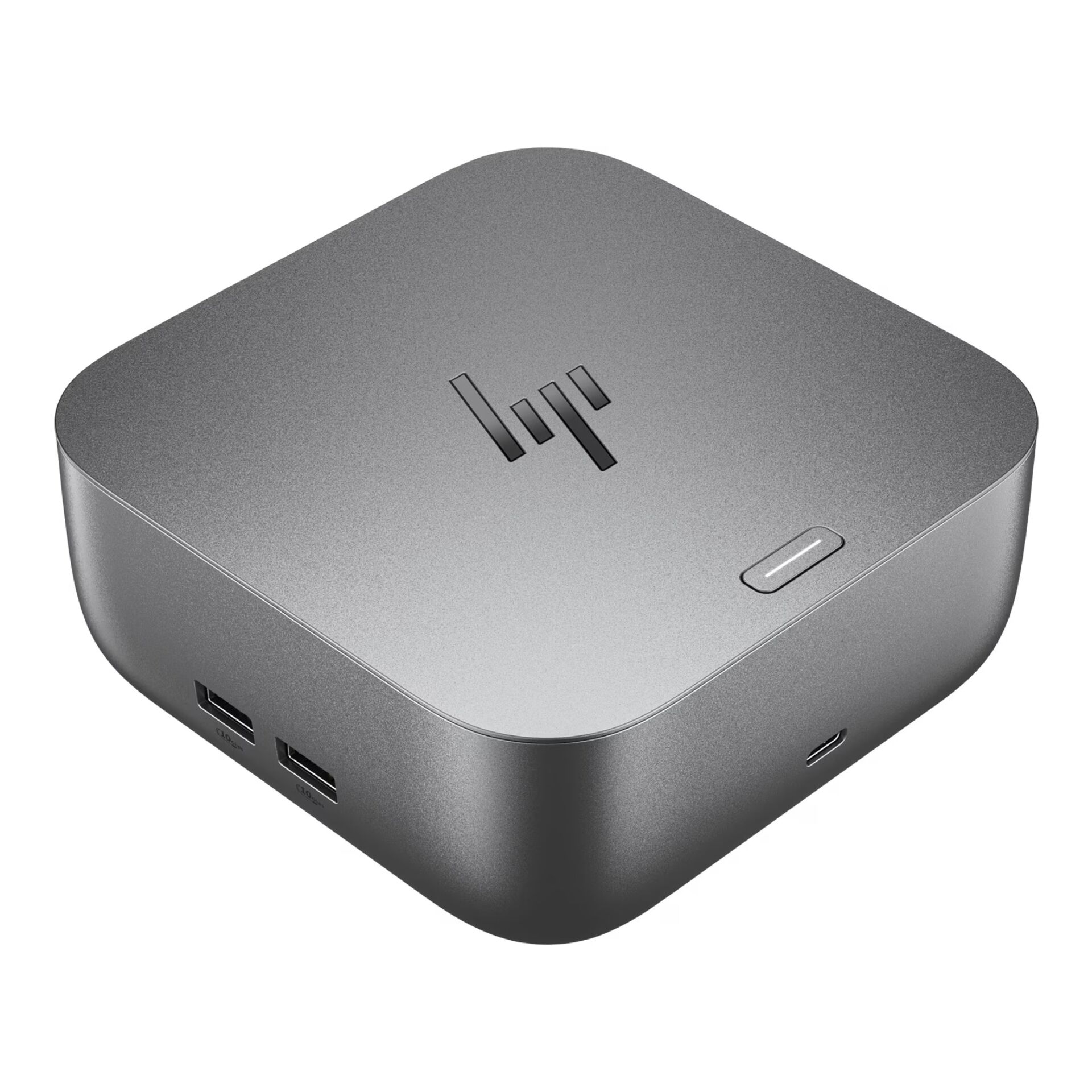 Mini PC, Docking Hub, USB-C, HDMI, Metallgrau