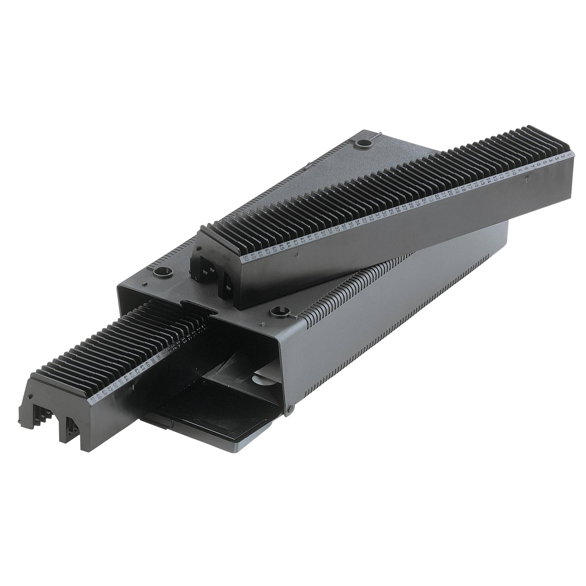 10 Braun Stapelmagazine 2x50