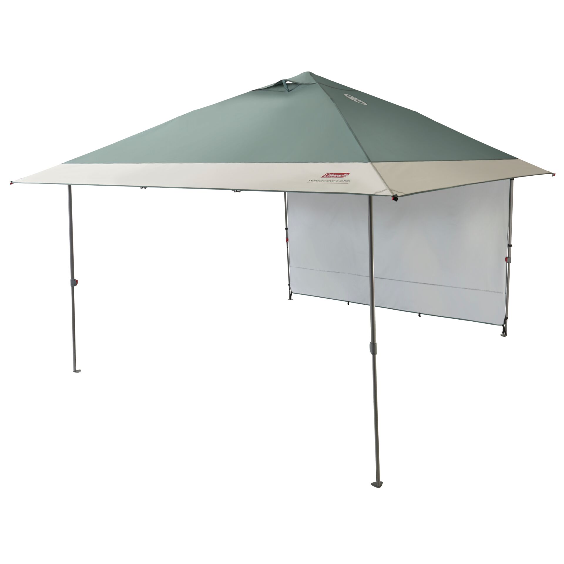 teilzelt, campingzelt, pavillon, stoffdach, metallgestell