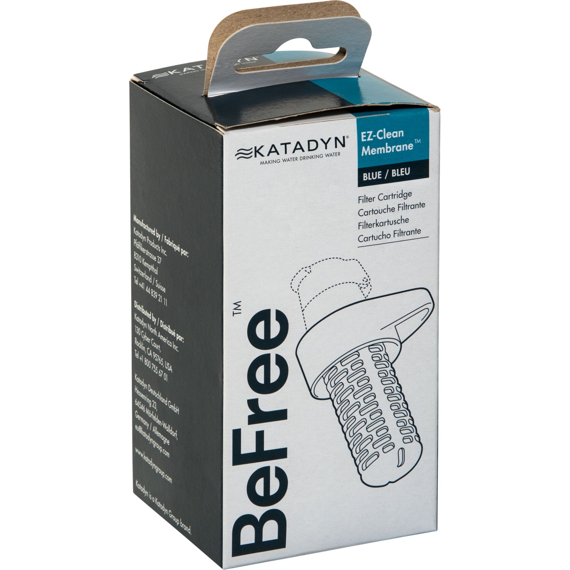 Filterkartusche, EZ-C Clean, Membrane, Blau, Katadyn
