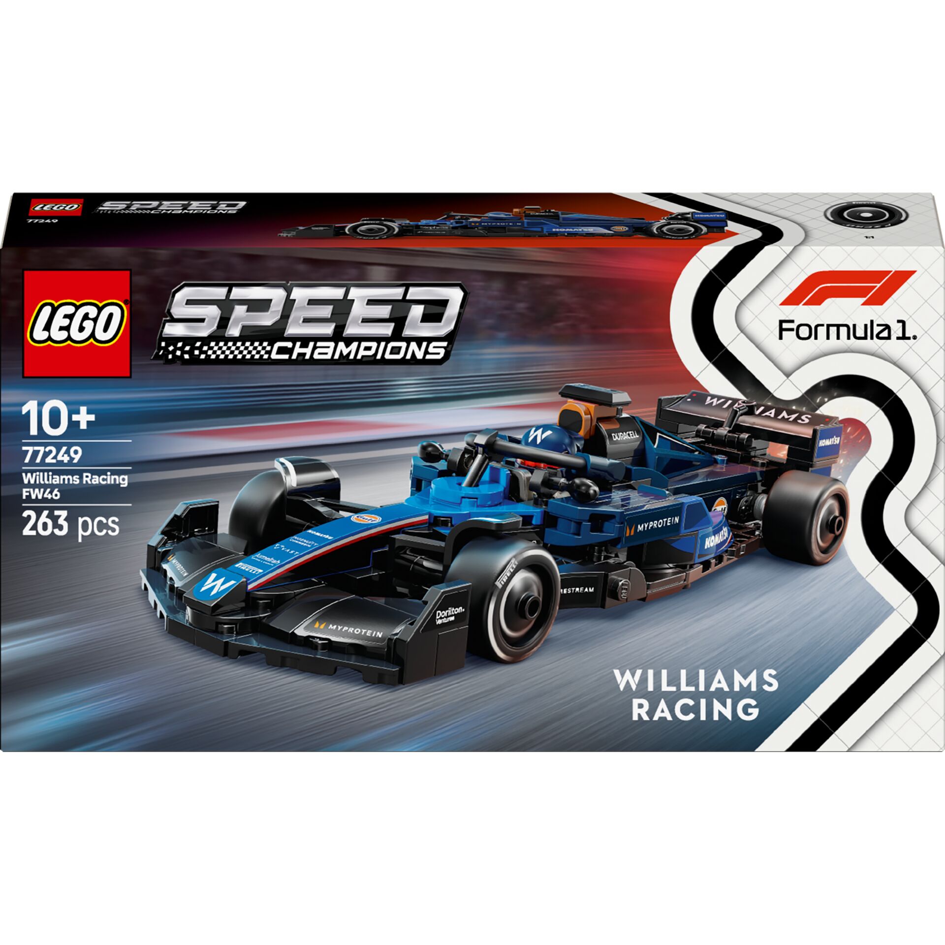 LEGO, Speed Champions, Williams Racing, F1, Racing Car