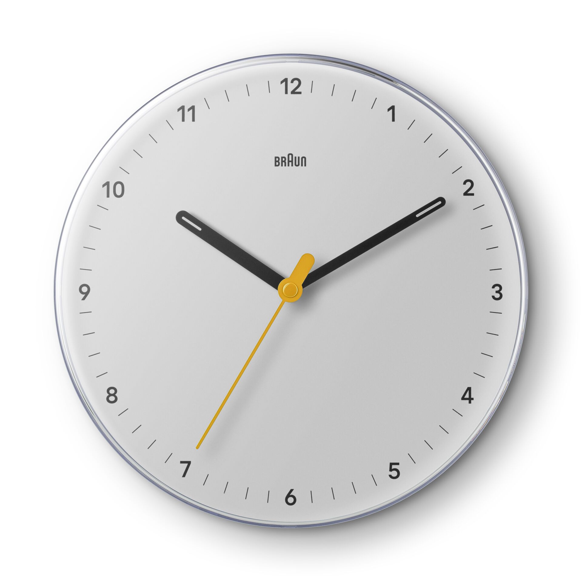 wanduhr, analog clock, silberrad, runde uhr, quarz