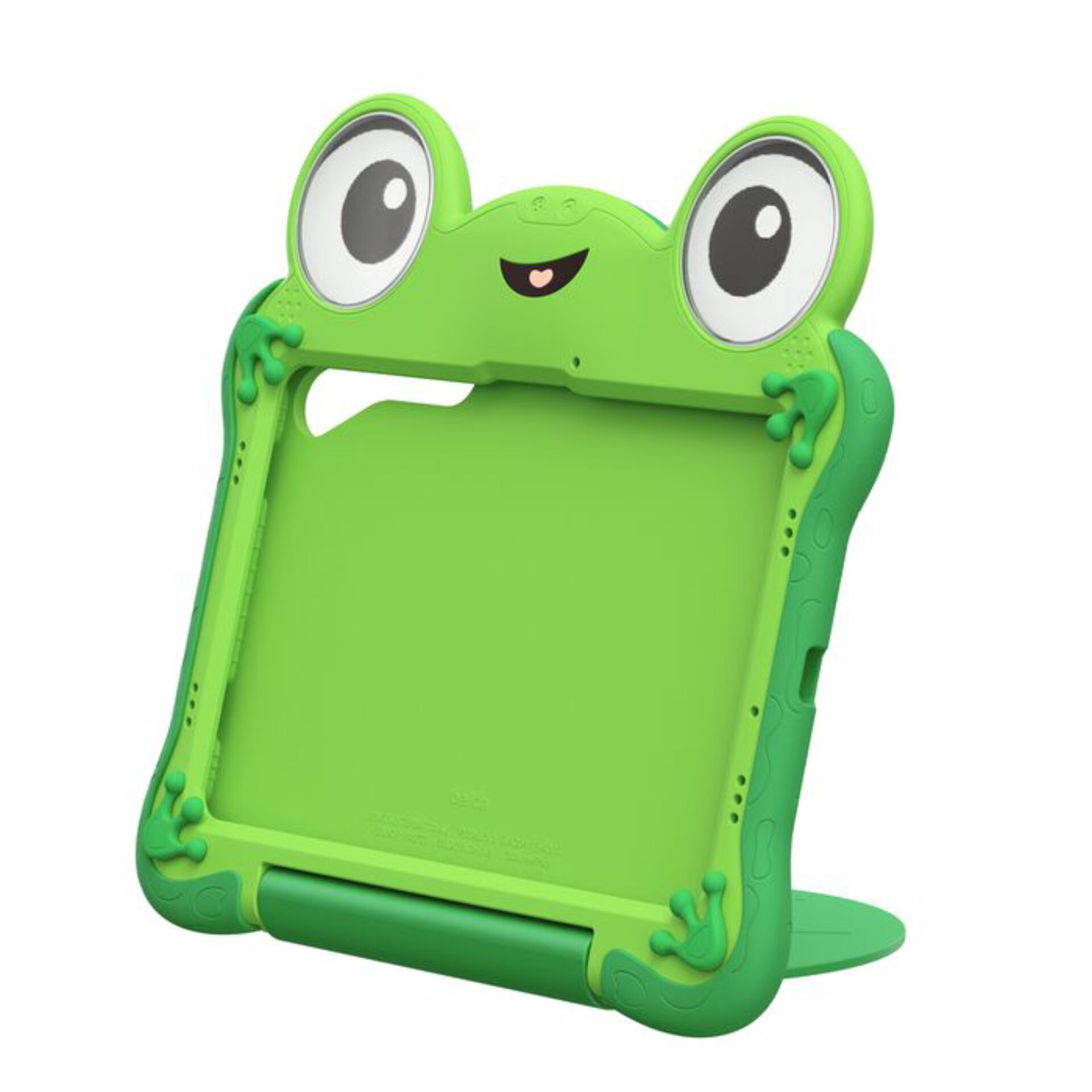 Schutzhülle, Frosch-Design, Kinder-Tablet-Hülle, Grün, Stifthalterung