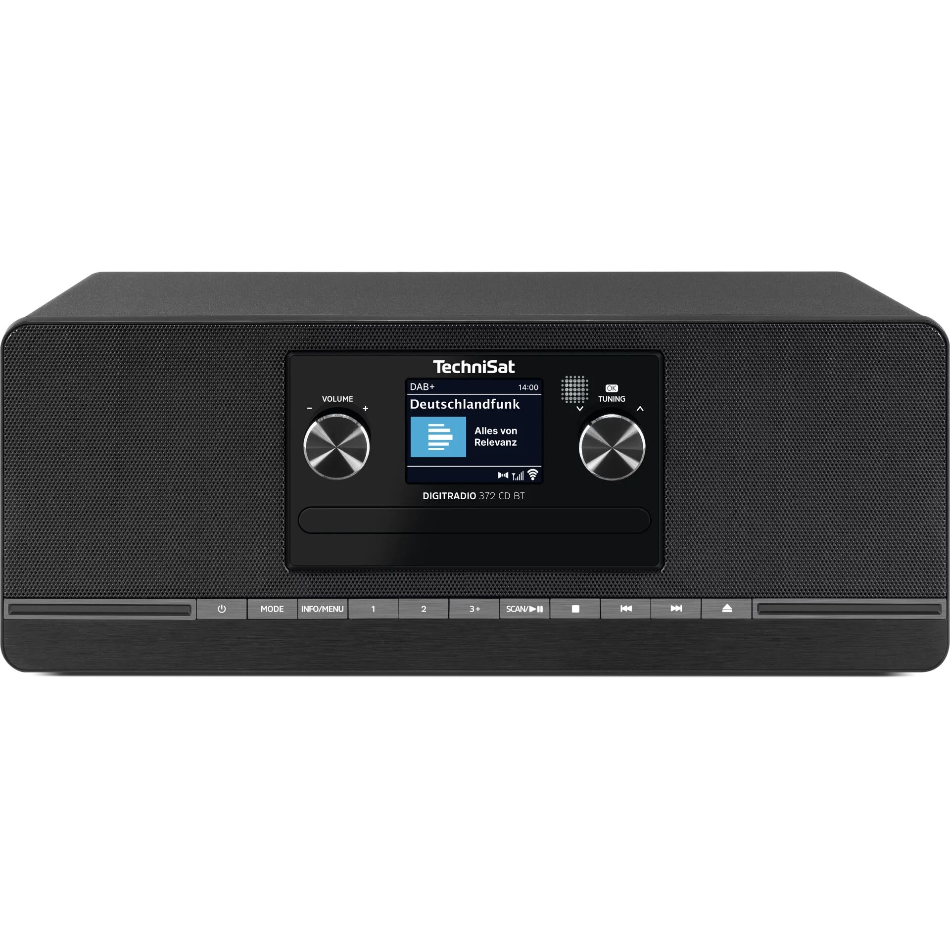 Radio, DAB+, Internet-Radio, Musikwiedergabe, Display