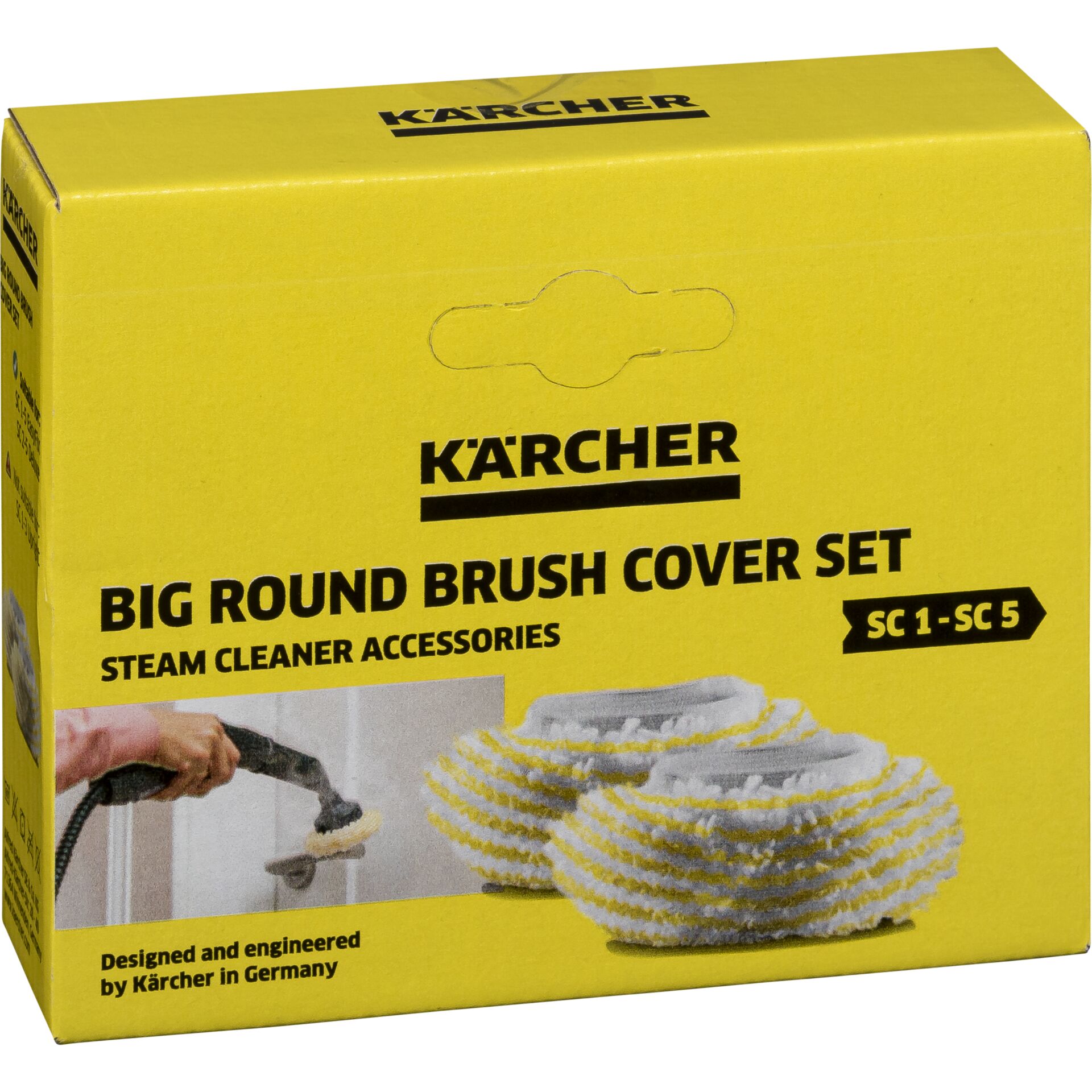Sahne, Nachtisch, Essen, Zuckerguss, Klebeband, Kärcher, Großer Rundbürstenkopf, Abdeckset, Dampfreiniger Zubehör, SC 1-SC 5