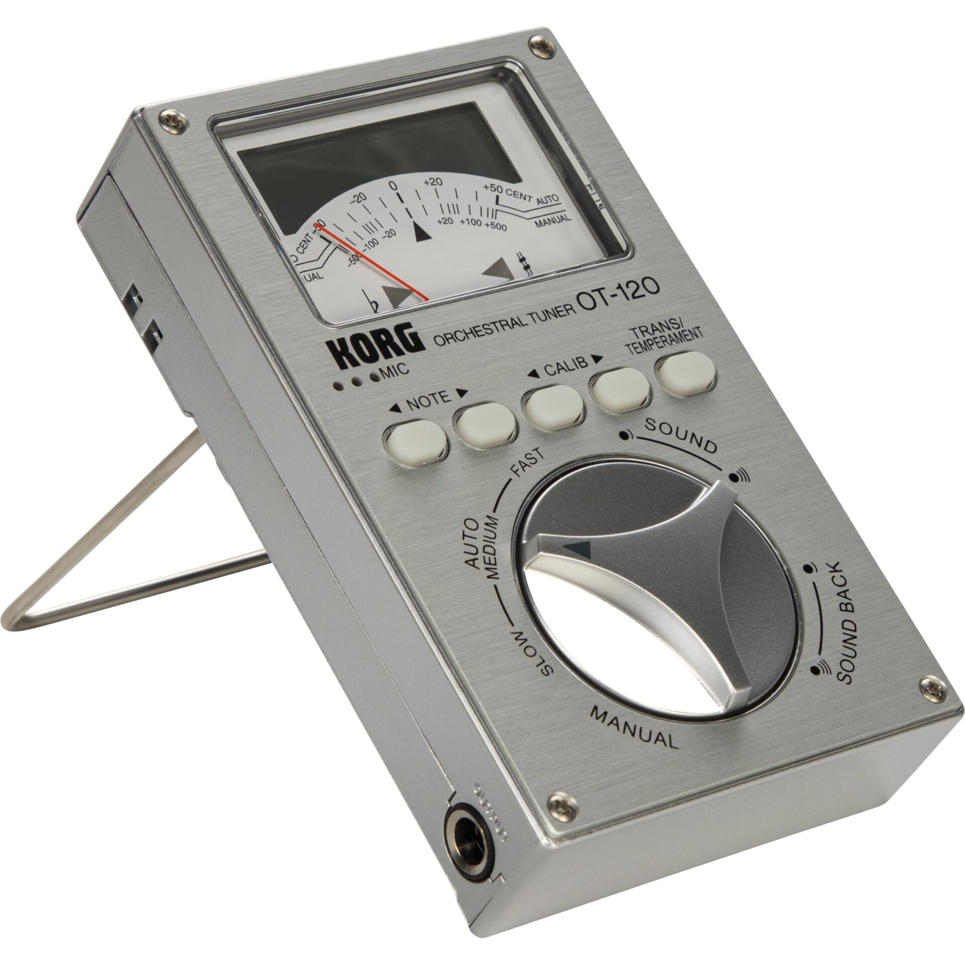 Tonmesser, Orgelstimmgerät, Korg OT-120, Stimmgerät, Metallgehäuse