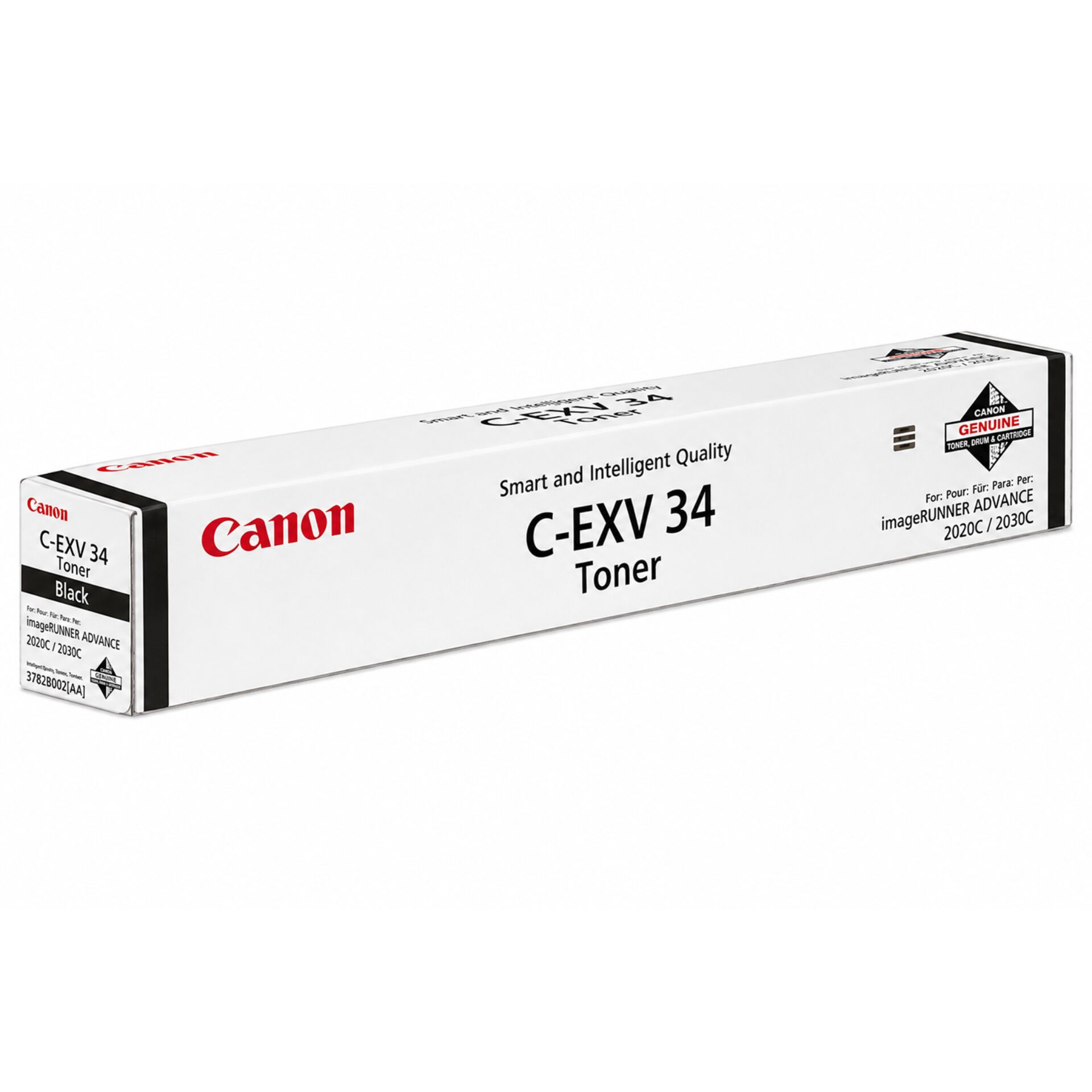 toner, C-EXV 34, schwarz, Canon, Tintenpatrone