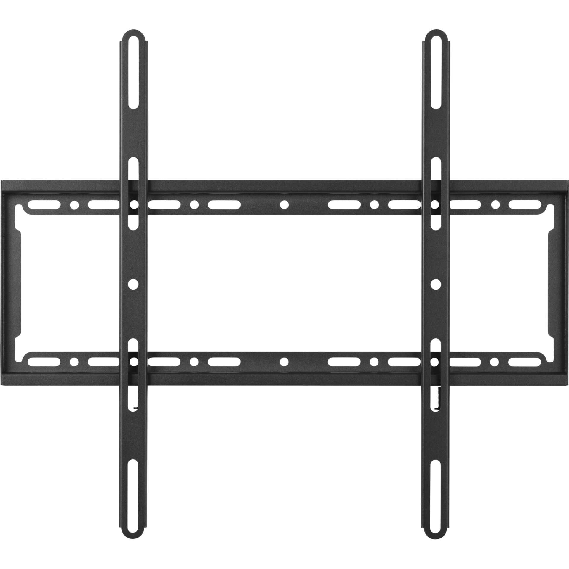 TV-Wandhalterung, Metall, schwarz, Wandmontage, verstellbare Schienen