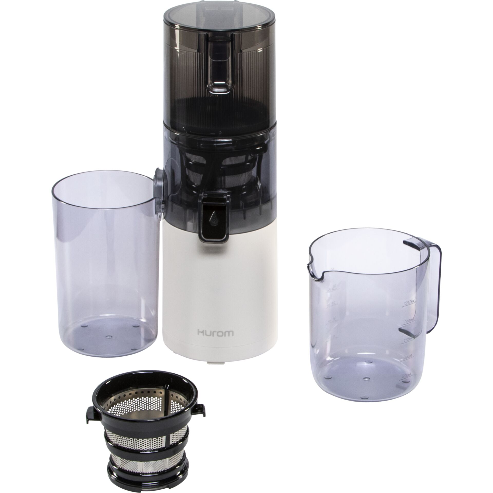 Entsafter, Juicer, Kleiner Haushaltsentnehmer, Schwarzweiß, Kernentfernung