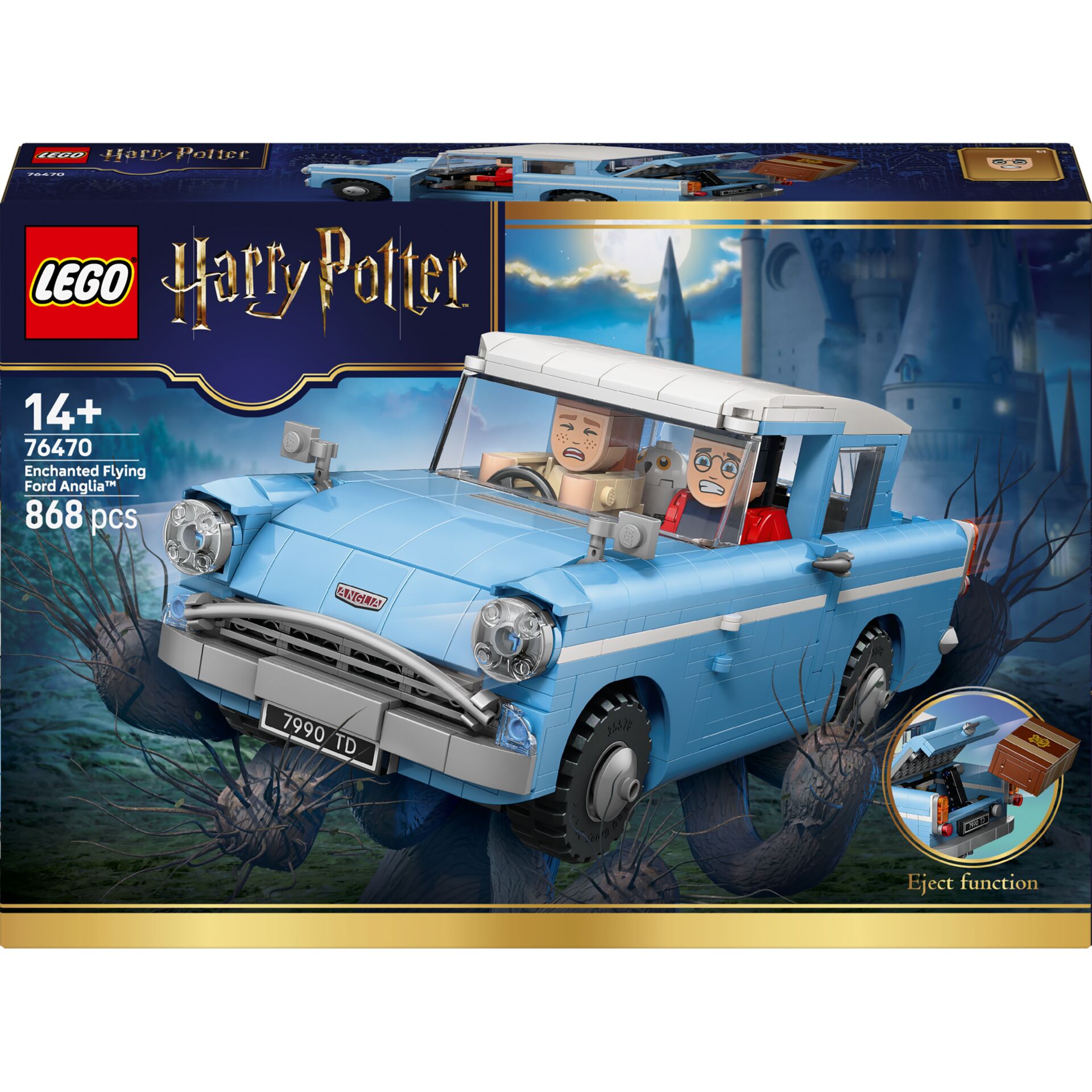 Lego, Enchanted Flying Ford Anglia, Harry Potter, Auto, Bausatz
