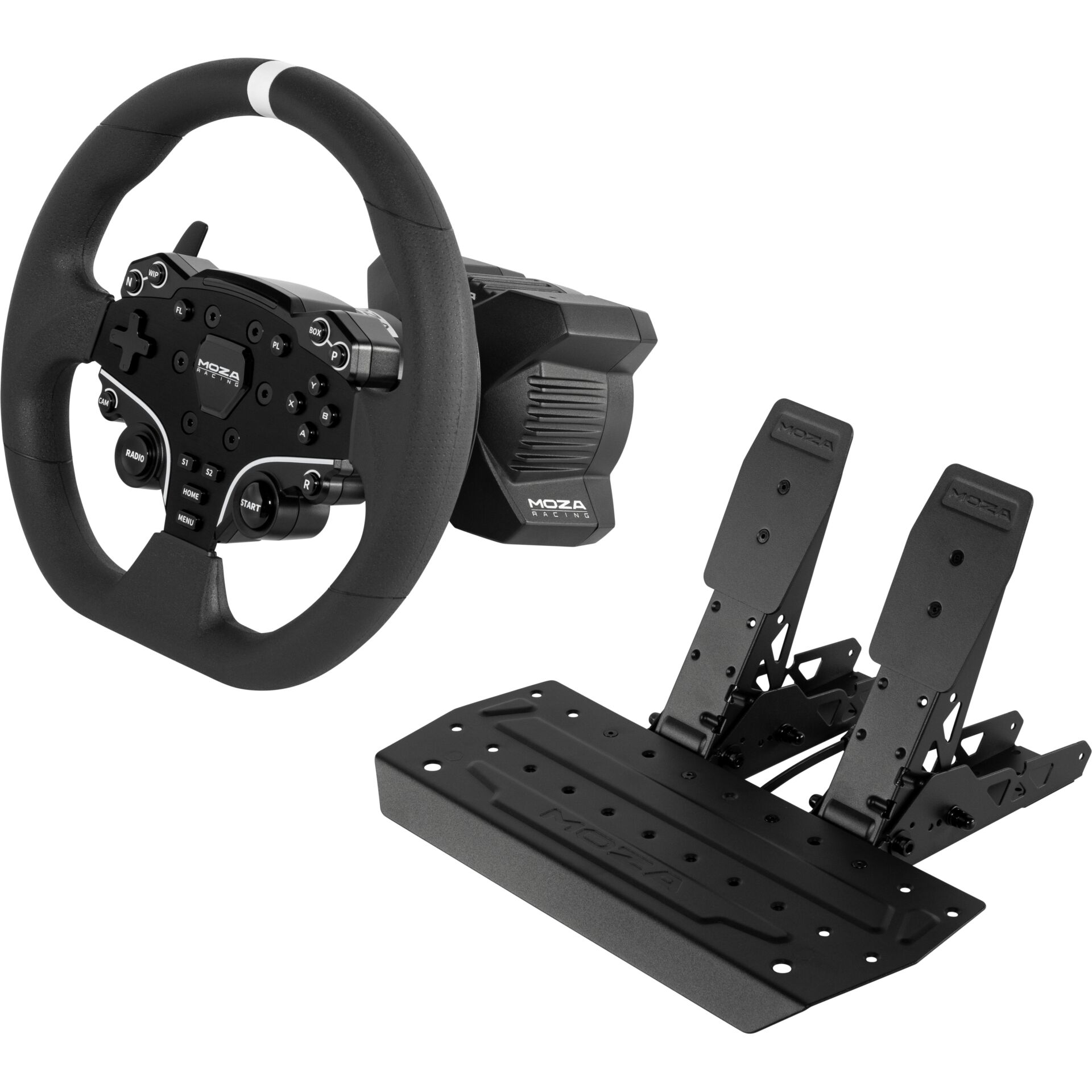 Gaming steering wheel, Lenkgetriebe?, Pedalensatz, Computerzubehör, MOZA Racing