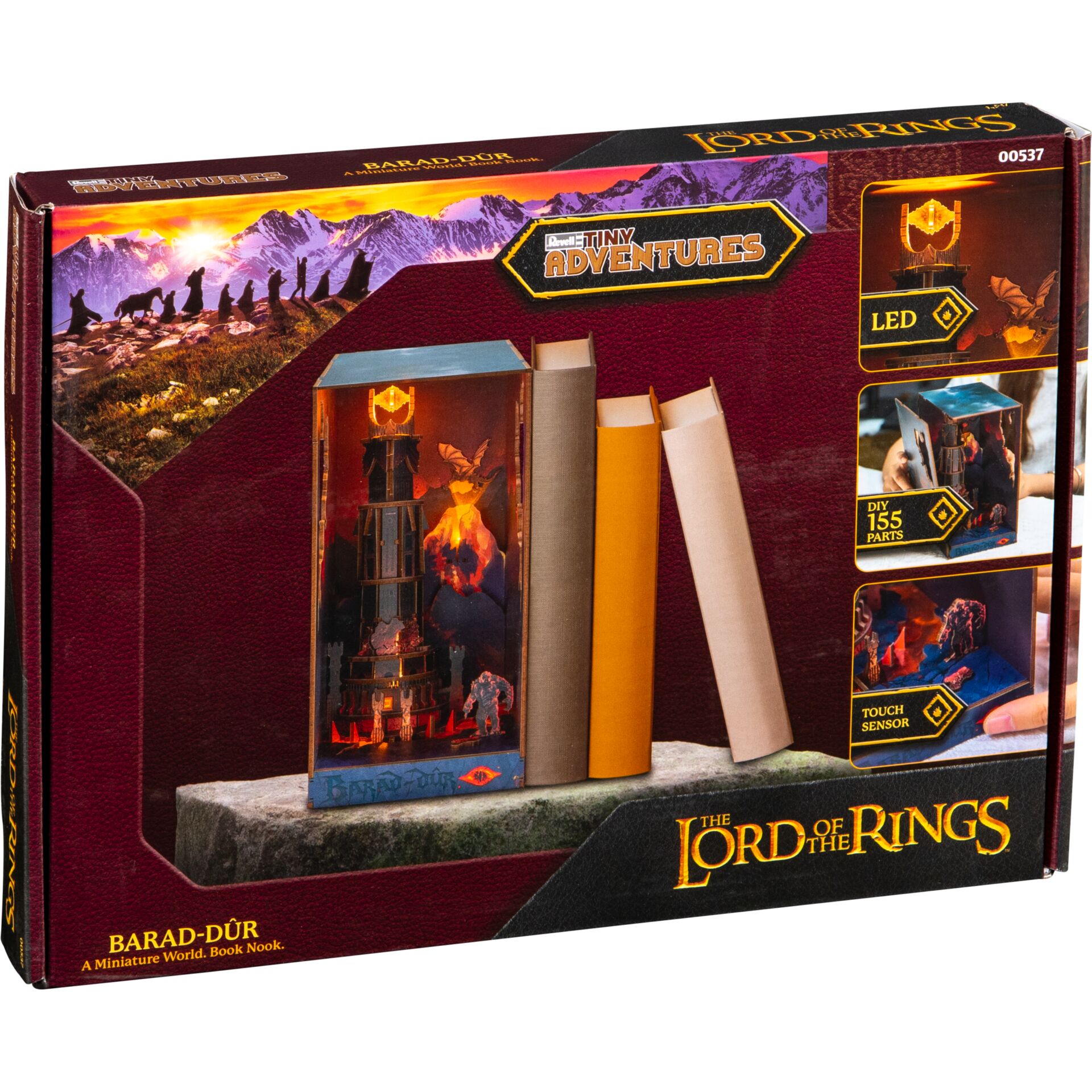 Die Le​n​d der Ringe, Rings Zubehör, LED, Miniatur, Buch-Ecke