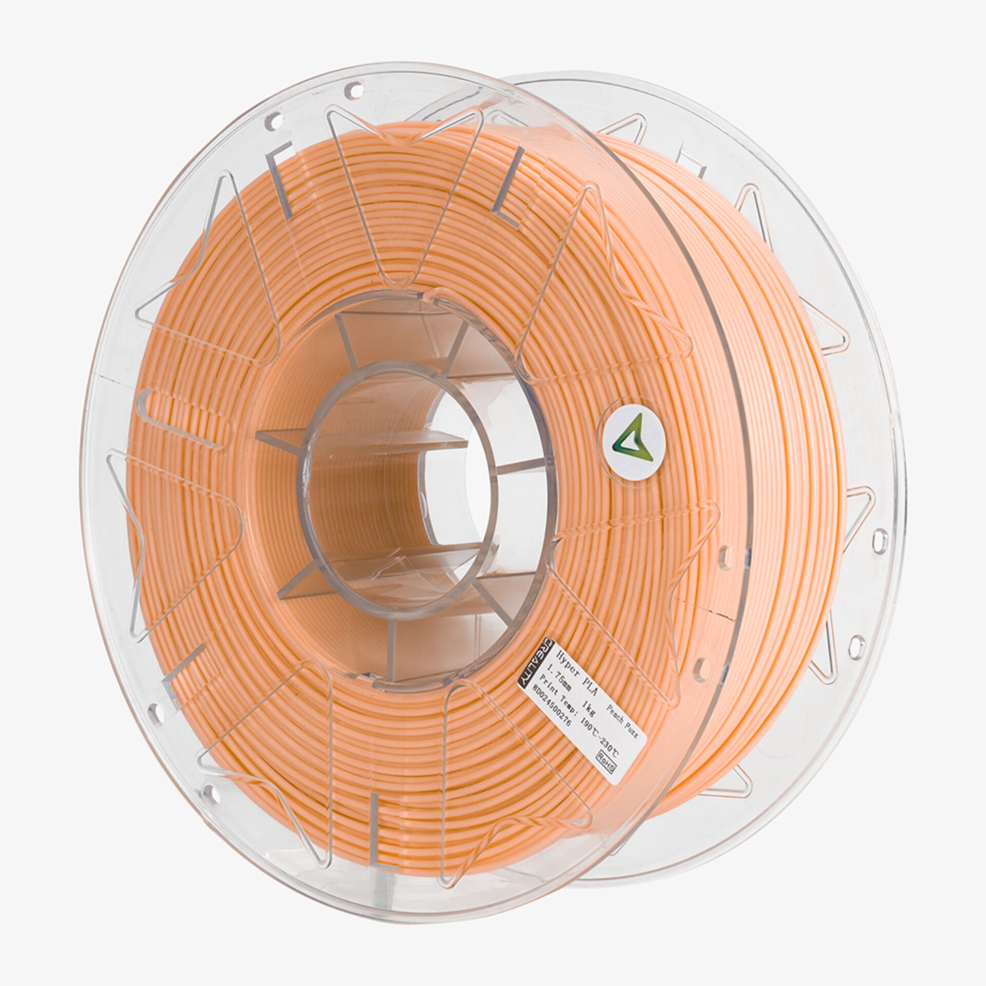 3D-Dilament, PLA, Pfirsichorange, Rolle, Rollenführung