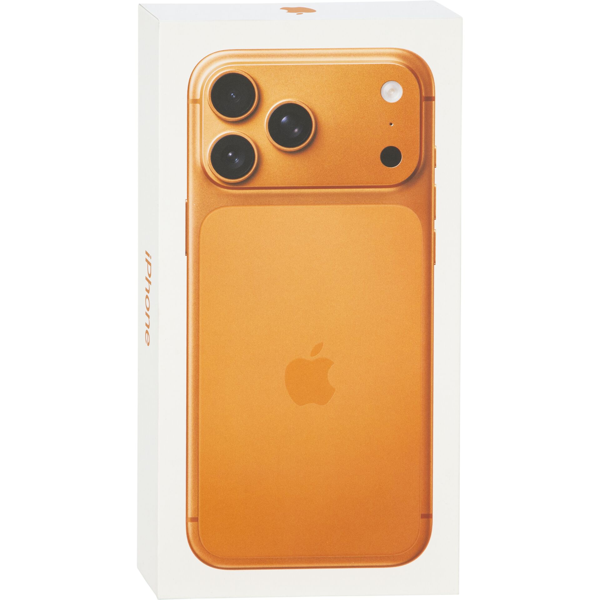 smartphone, orange, triple-camera, backside, iPhone