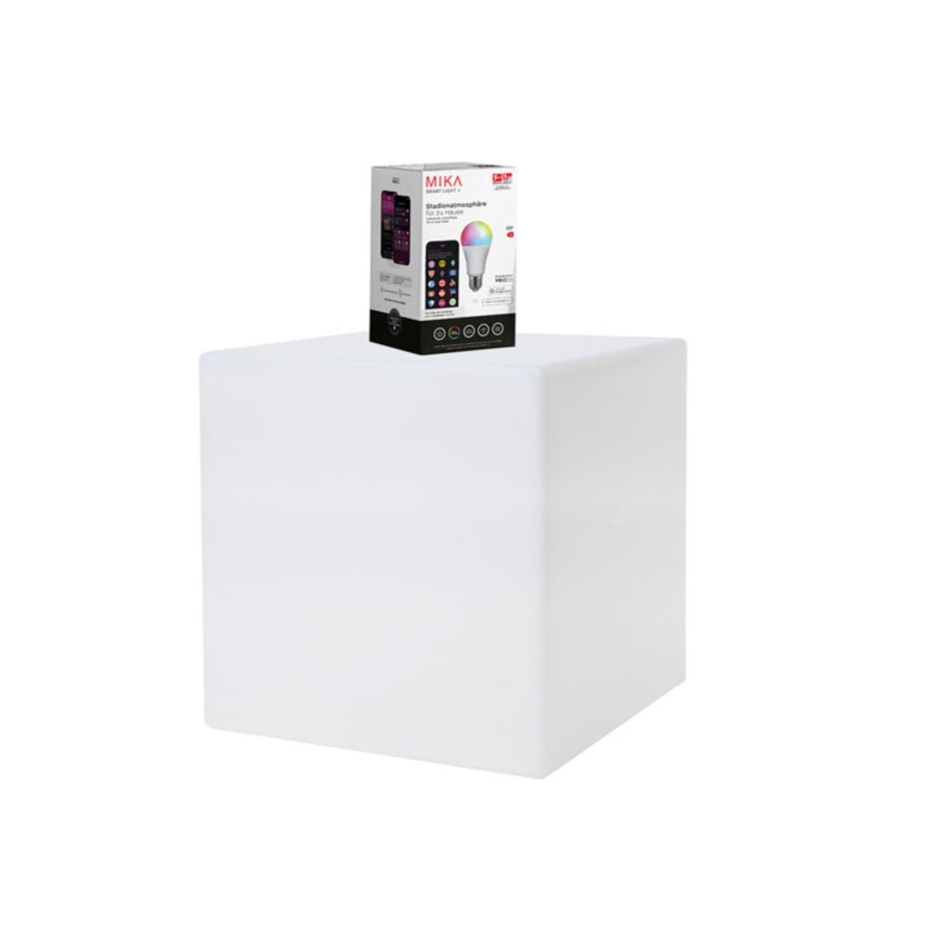 8 seasons Leuchtwürfel Outdoor  33cm Bluetooth