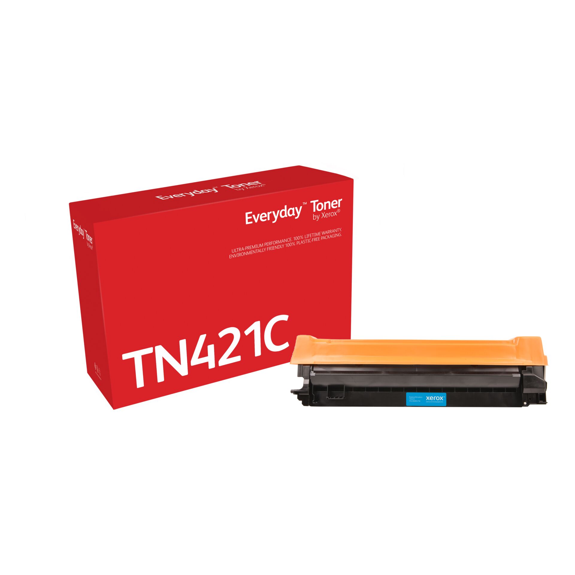 Toner, TN421C, Xerox, Kassette, Drucker