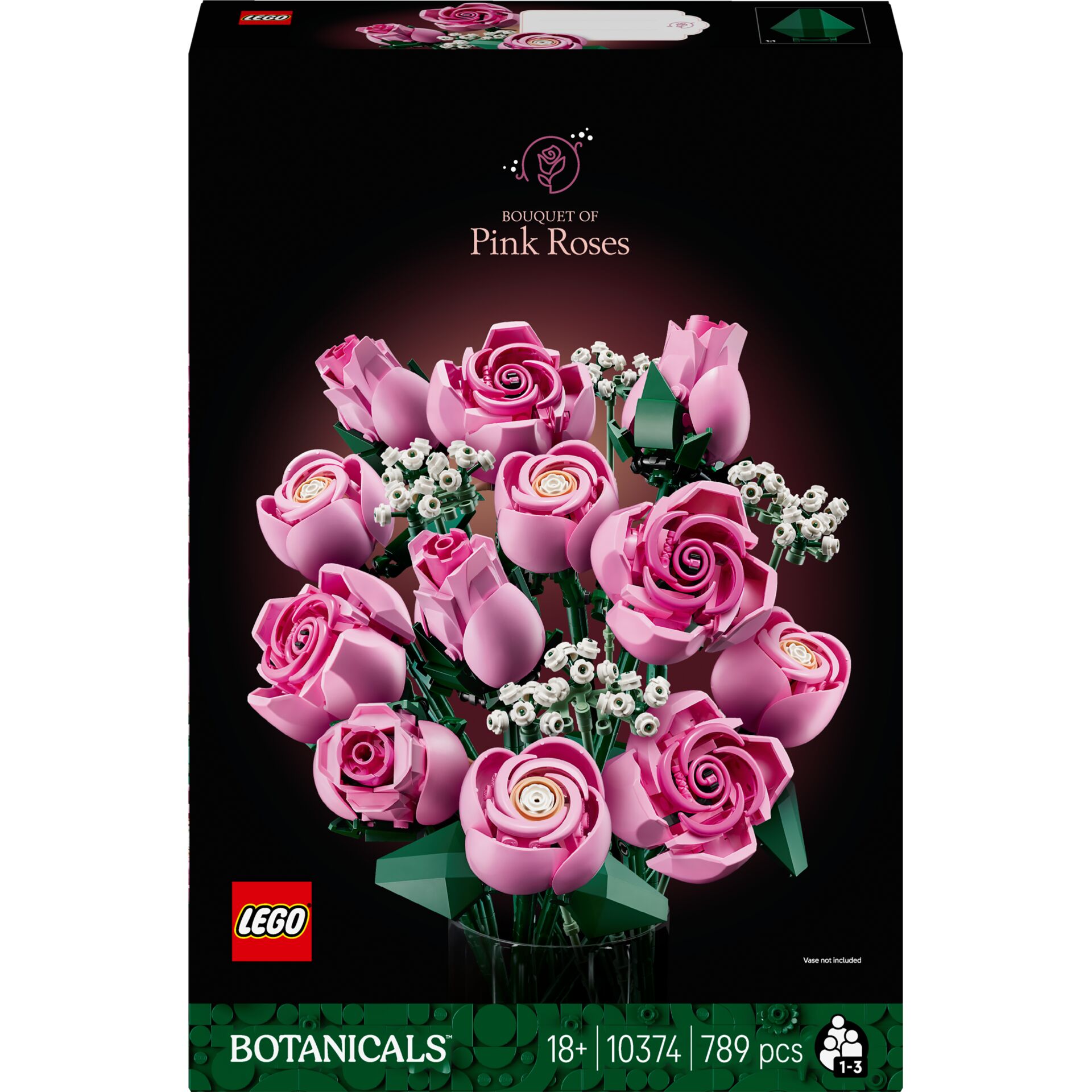 Blumen, Rosen, Pink, LEGO-Set, Botanicals