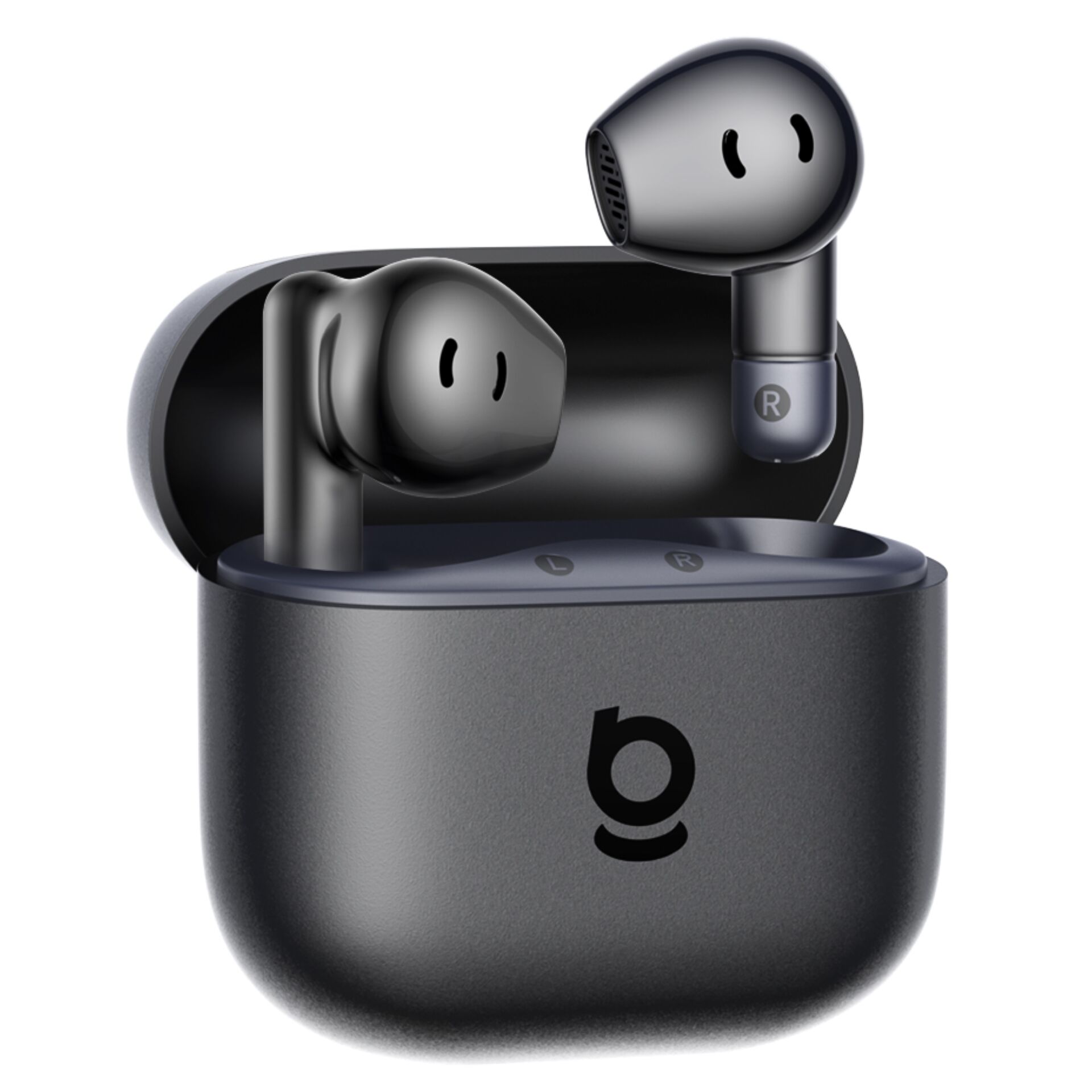 In-Ear Kopfhörer, Wireless Earbuds, Kopfhörer Case, Bluetooth, Schwarz/Grau