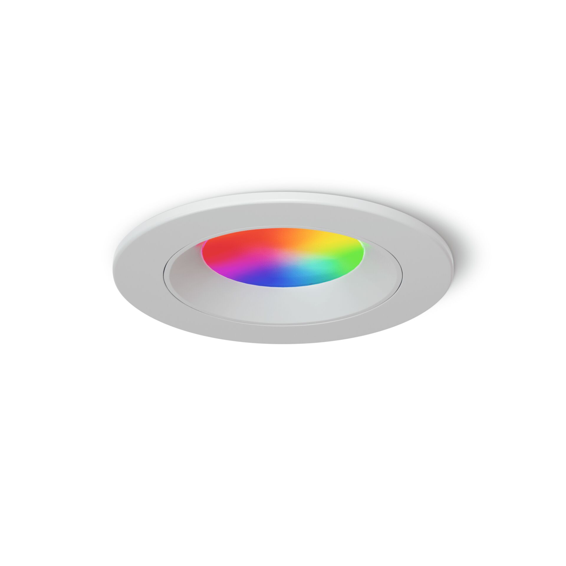 deckenleuchte, led-lampe, rgb-licht, recessed, panel-lampe