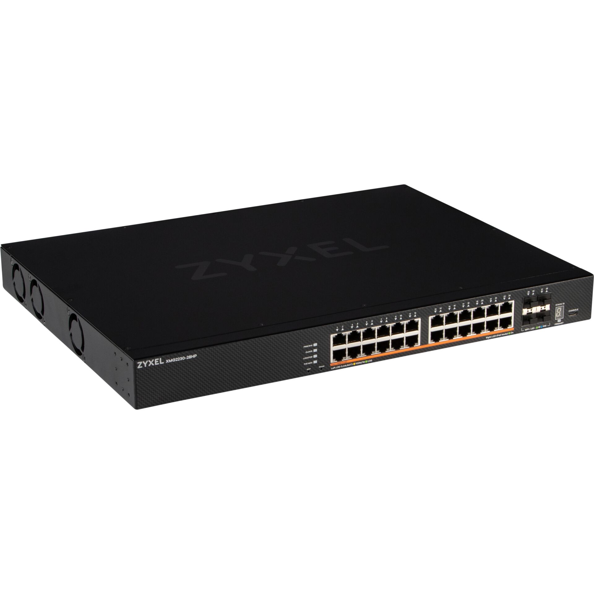 Netzwerk-Switch, PoE Switch, 28-Port, Rack-Mount, Zyxel-Brand