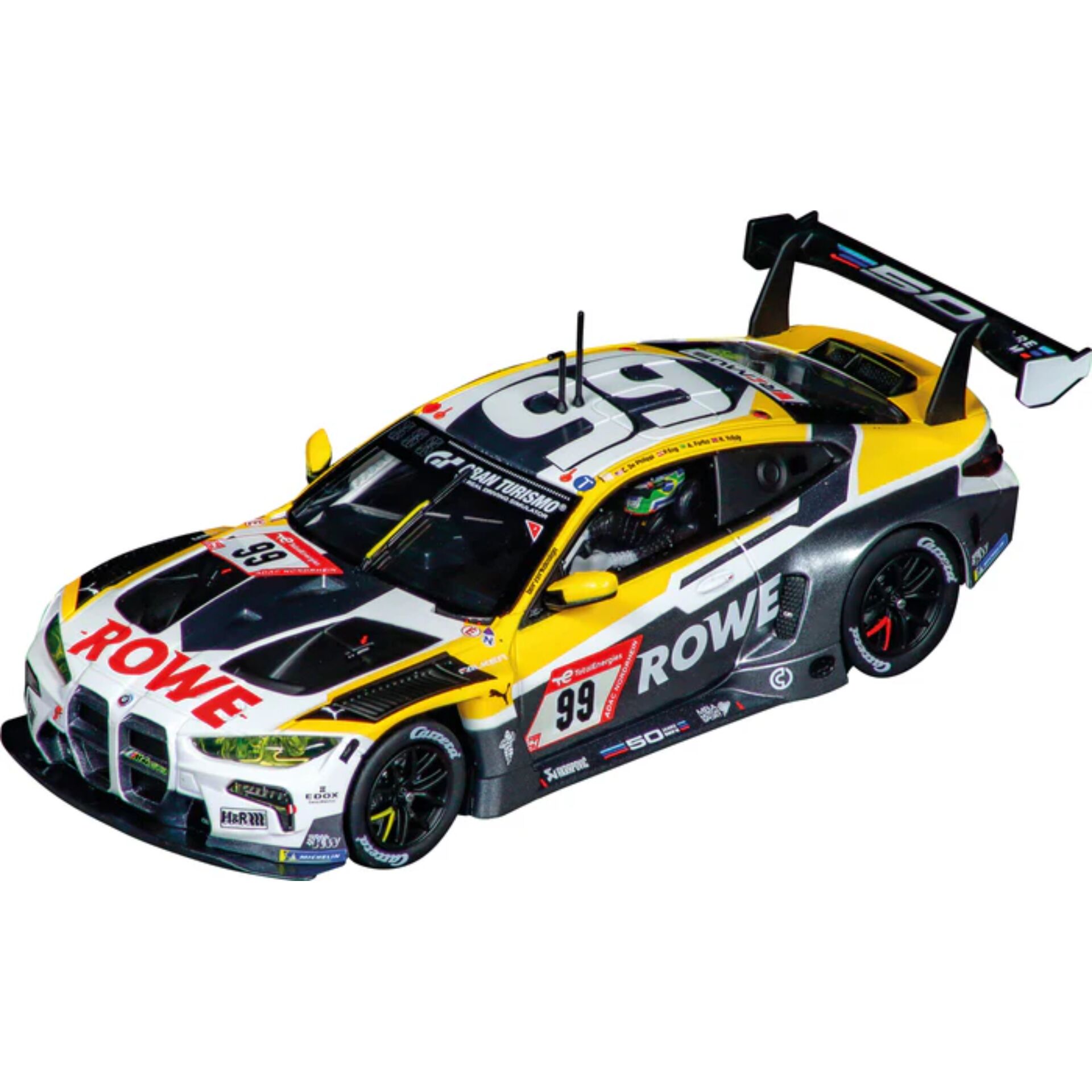 Rennwagen, Sportwagen, Gelb-schwarz, Racing-Design, Spoiler