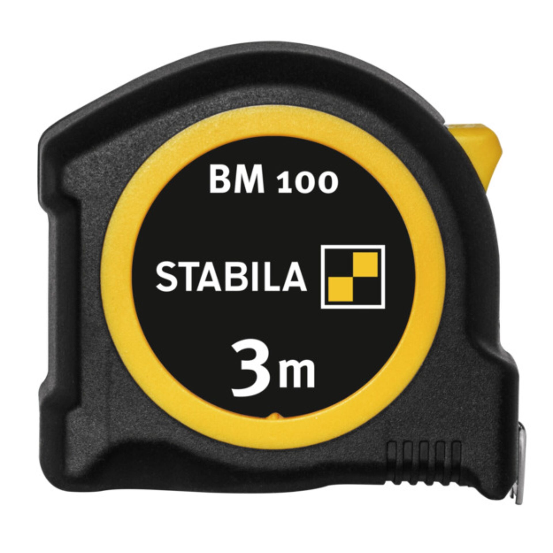 Taschenmaßband, Maßband, Gummigehäuse, 3 m, Stabila BM 100