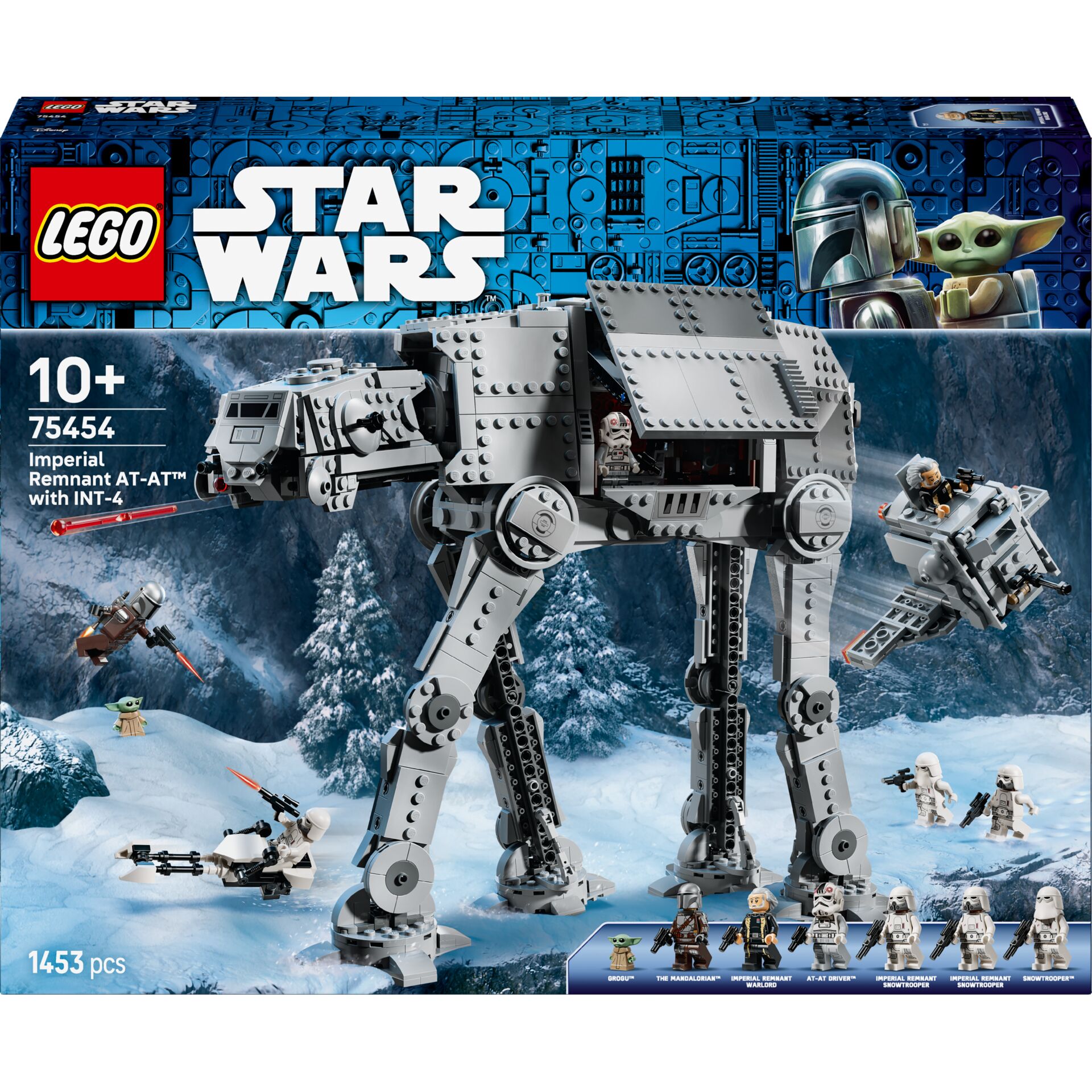 Star Wars, AT-AT, Lego, Schneelandschaft, Imperialer Walker