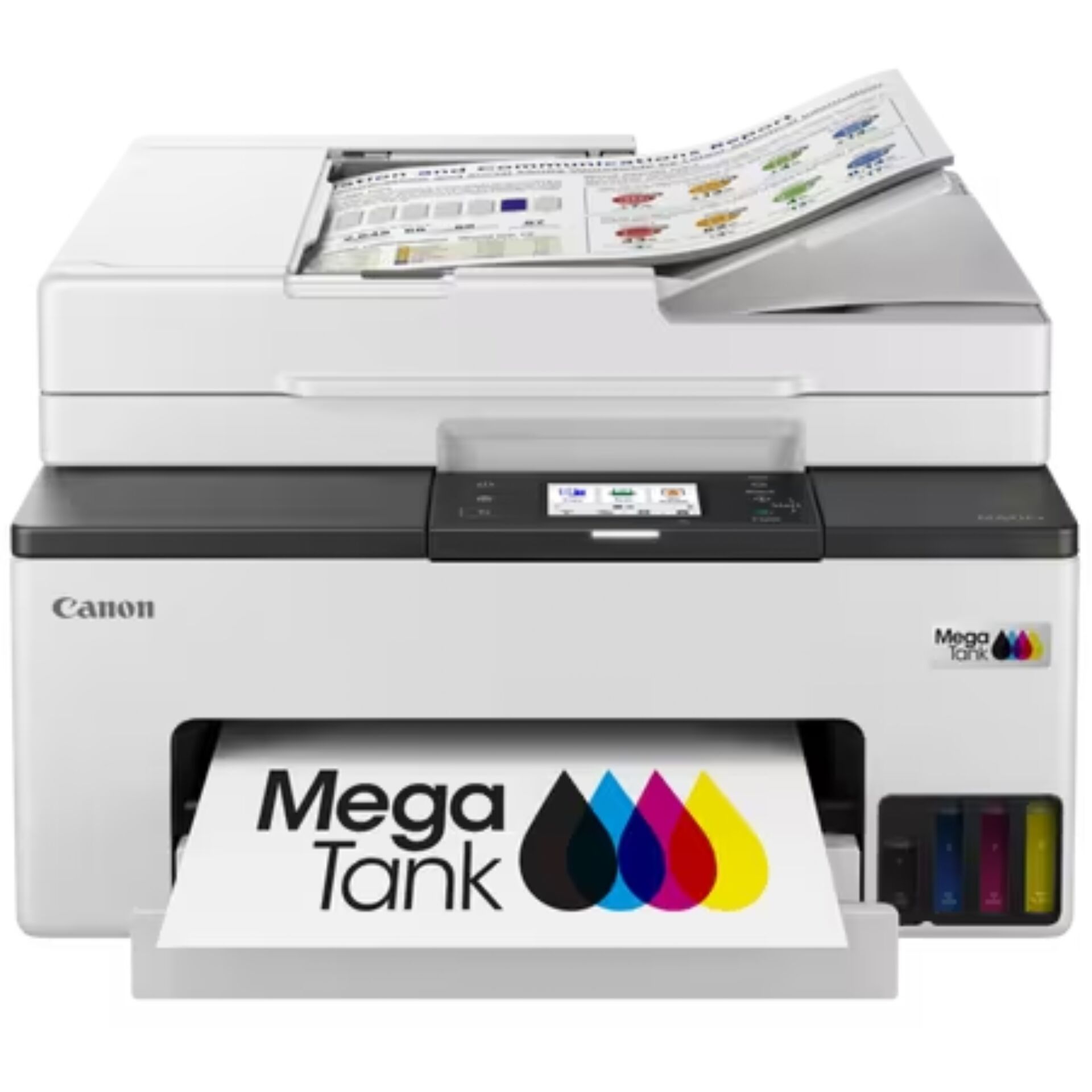 Drucker, All-in-One, Tintenpatrone, Farbdruck, Scanner