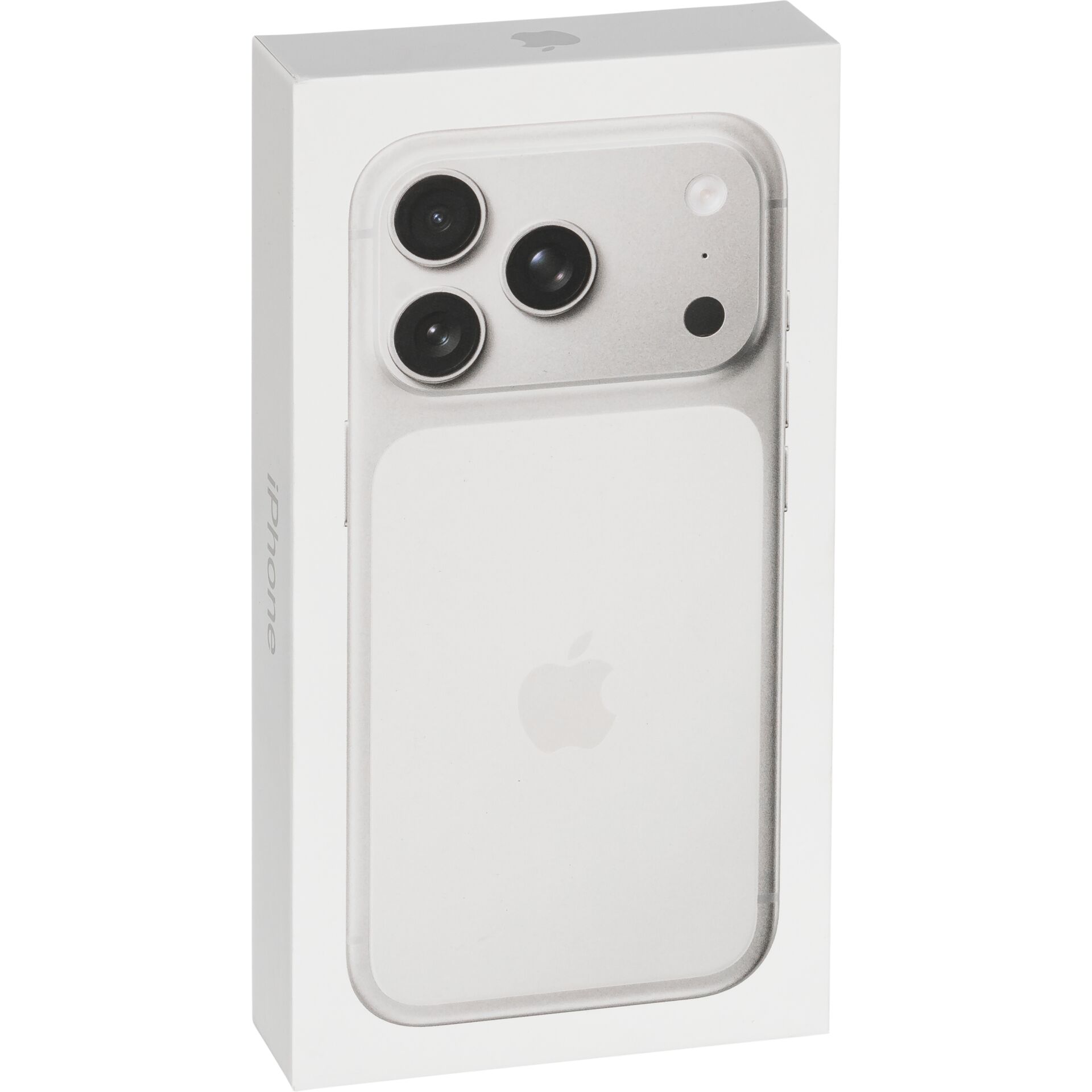iPhone, Box, Weiß, Dreifachkamera, Rückseite des Telefons