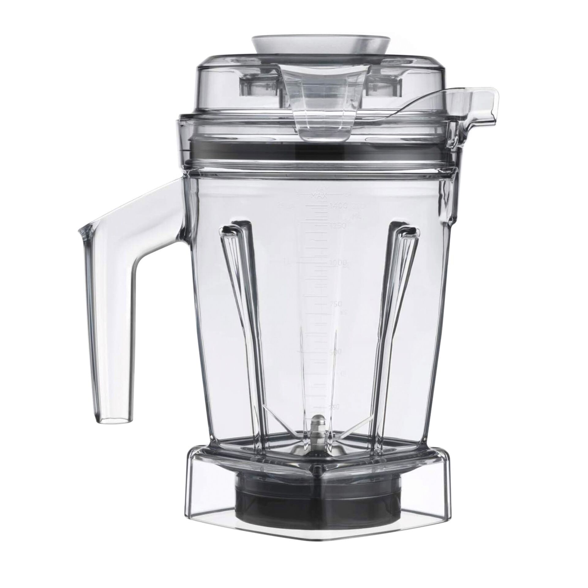 Blender, Küchenmaschine, Glasbehälter, Messskala, Griff