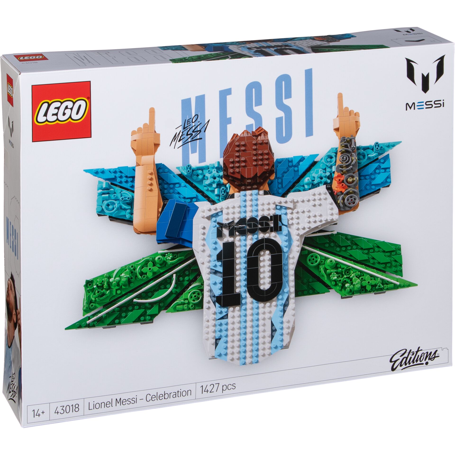 Lego, Helmets, Soccer jersey, Messi, Edition