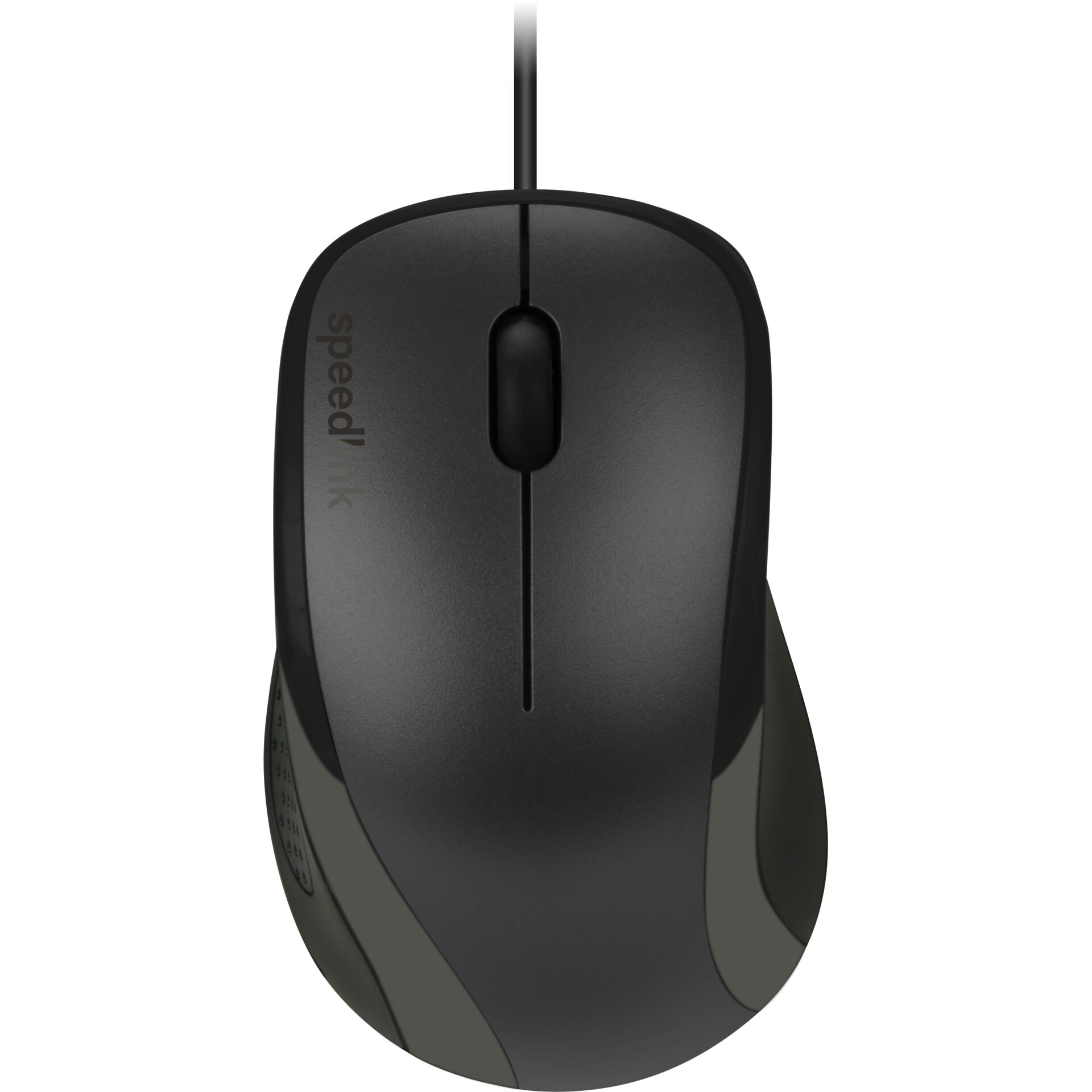 Computer-Maus, Kabelgebundene Maus, Optische Maus, Schwarz, Ergonomisch