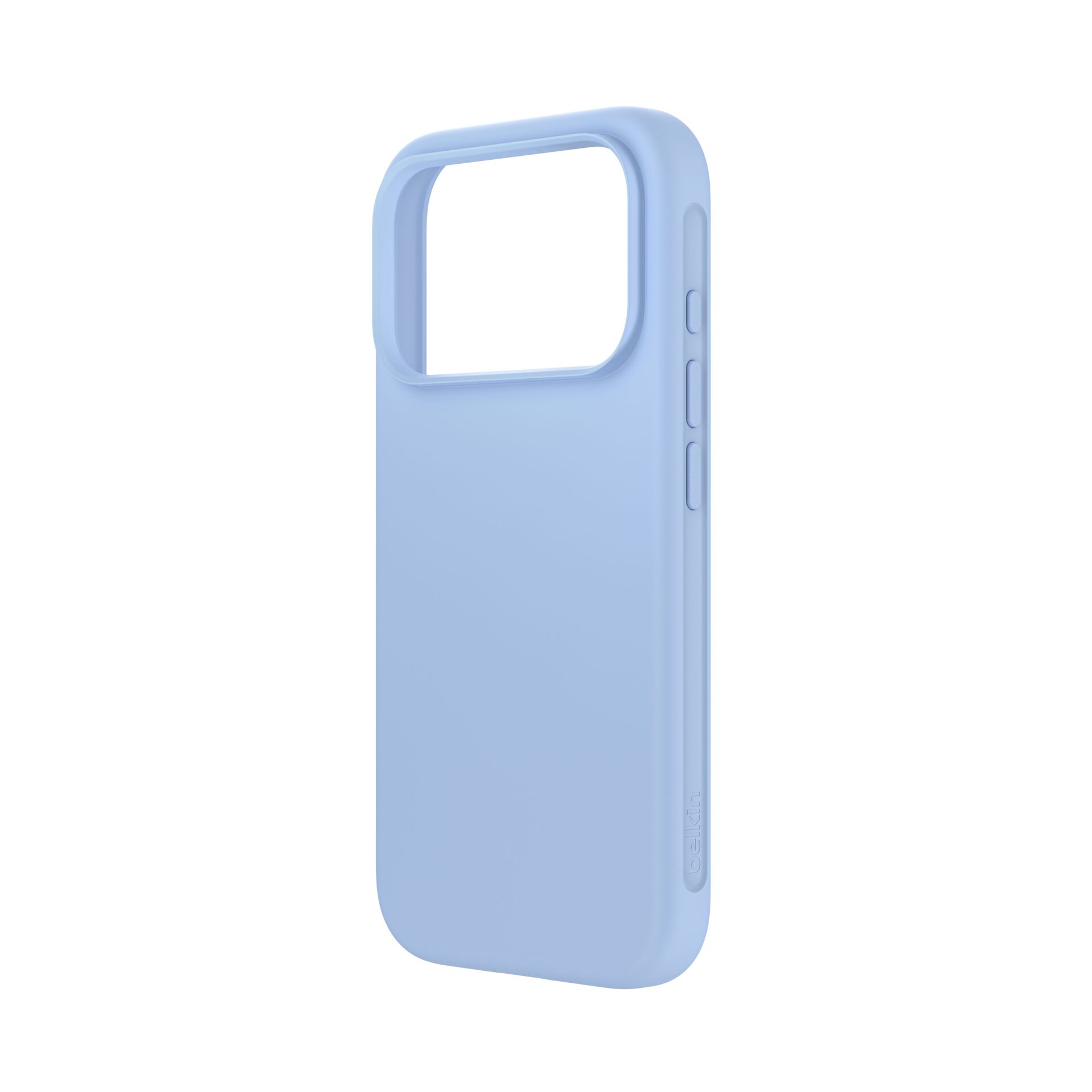 Hüllen für Telefone, Silicone, hellblau, offene Kameraaussparung, weiche Kanten