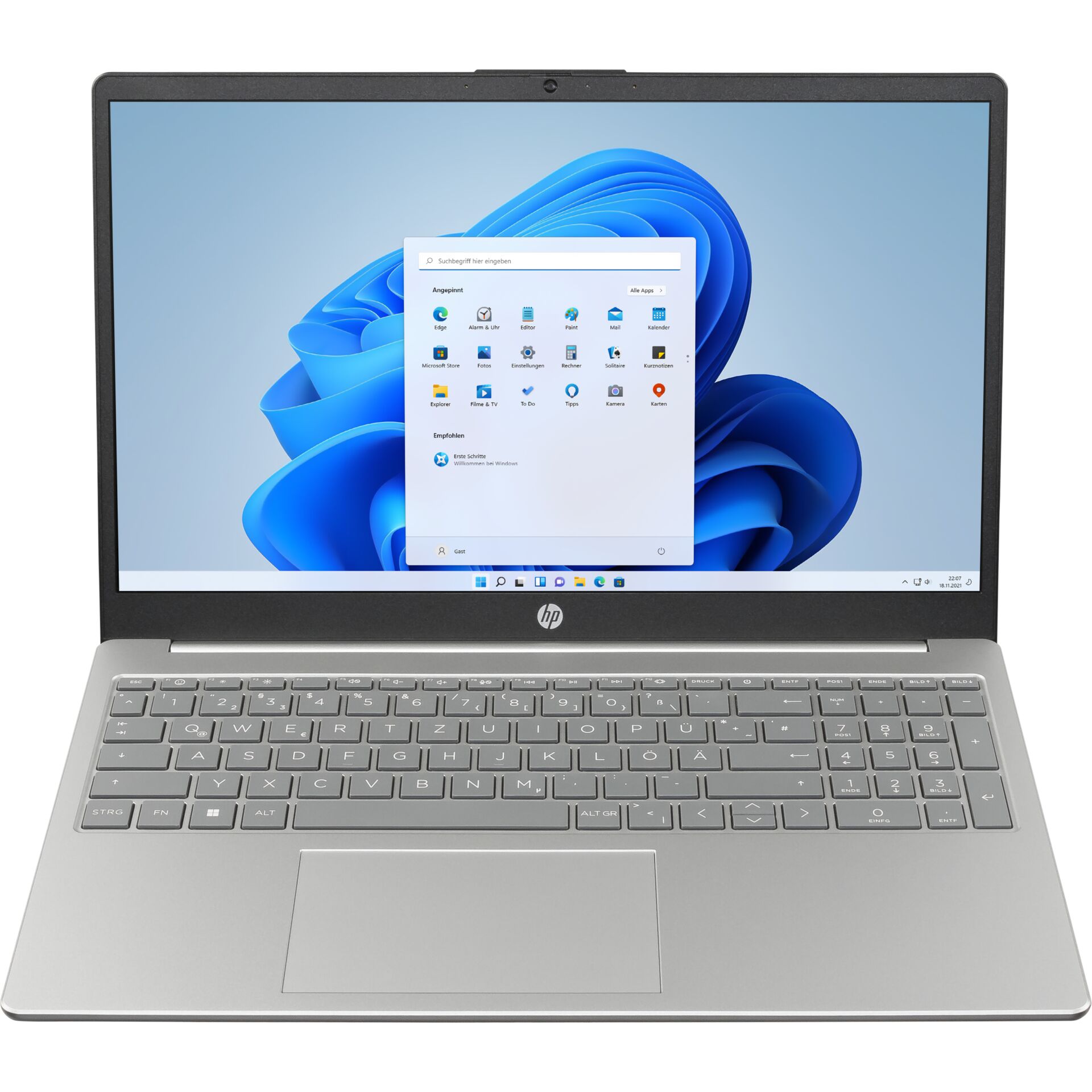 Laptop, Silber, Tastatur, Windows, Display