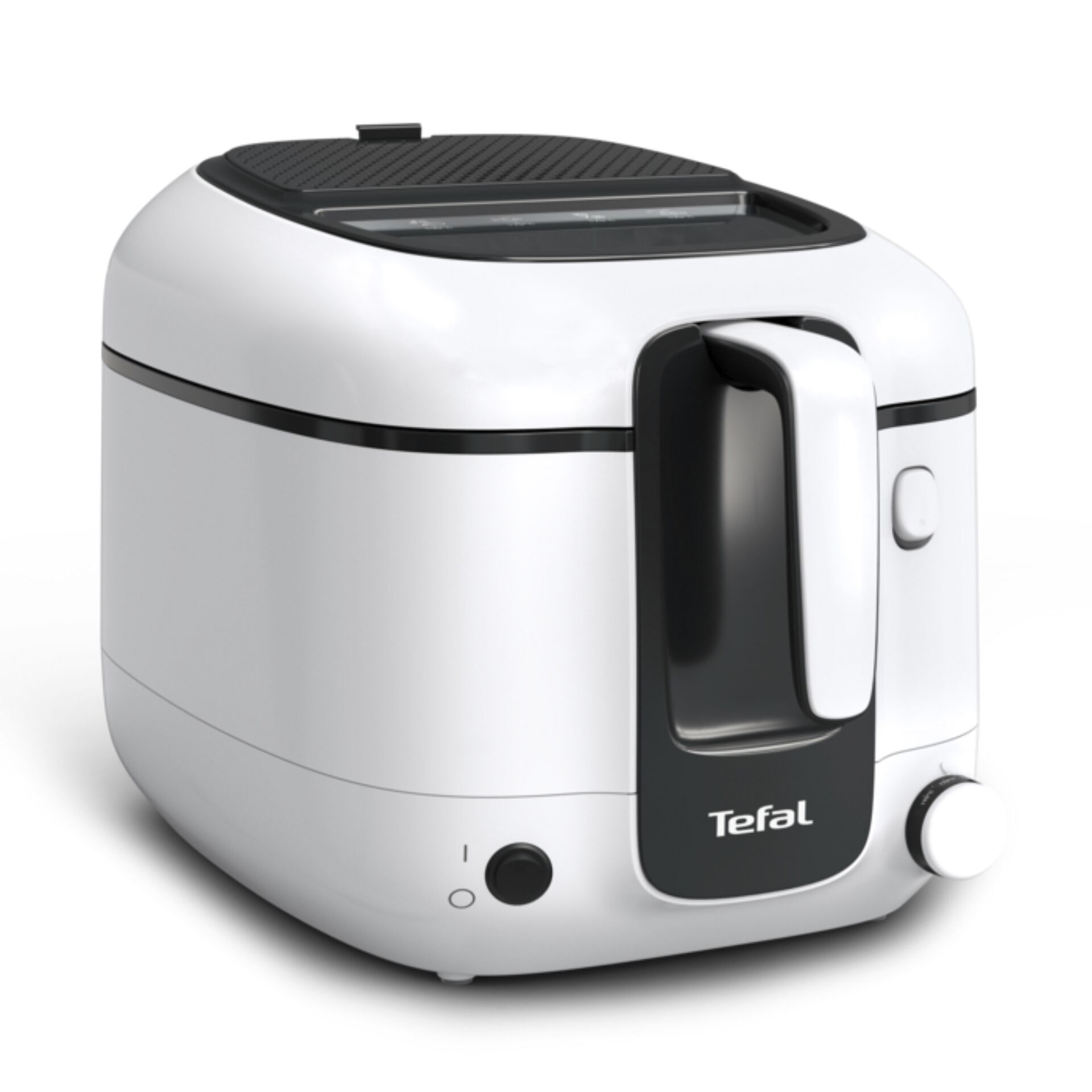 Toaster, Weiß, Kompakt, CTC-Toaster, Tefal-Logo
