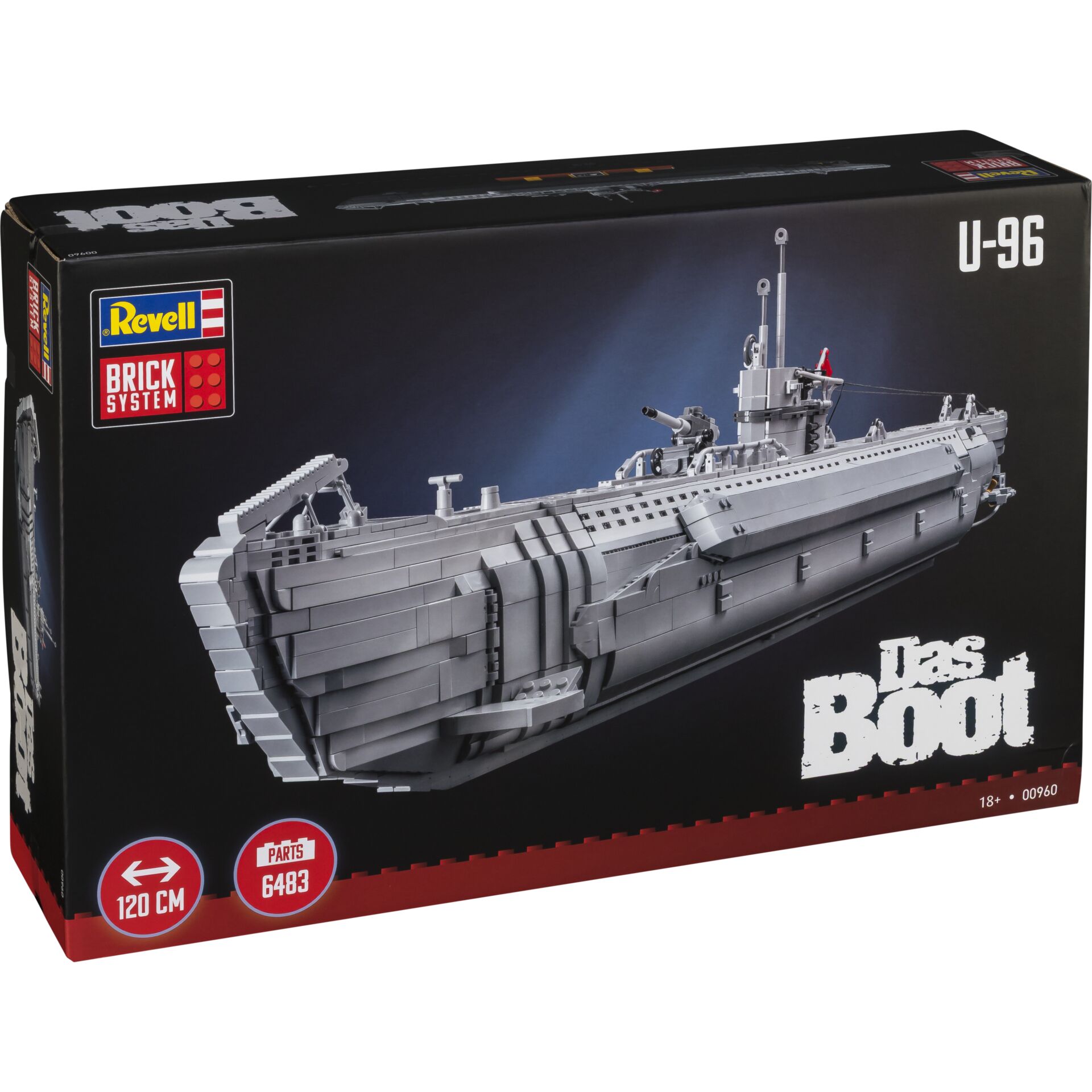 Bricks, Schiff, U-96, Modellbau, Bauklotz