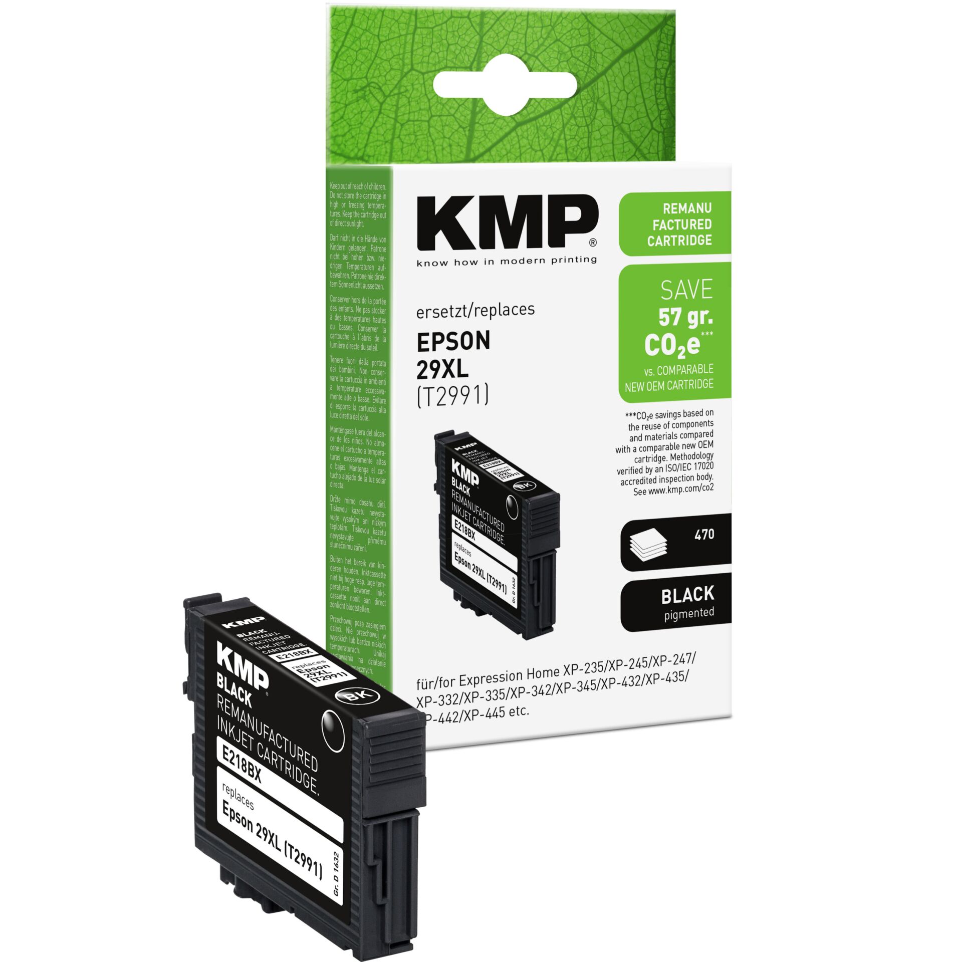 Adapter, Elektronik, Computer-Ausrüstung, Visitenkarte, QR Code, tinte cartridge, remanufactured, epson 29xl, black pigment, cartridge box